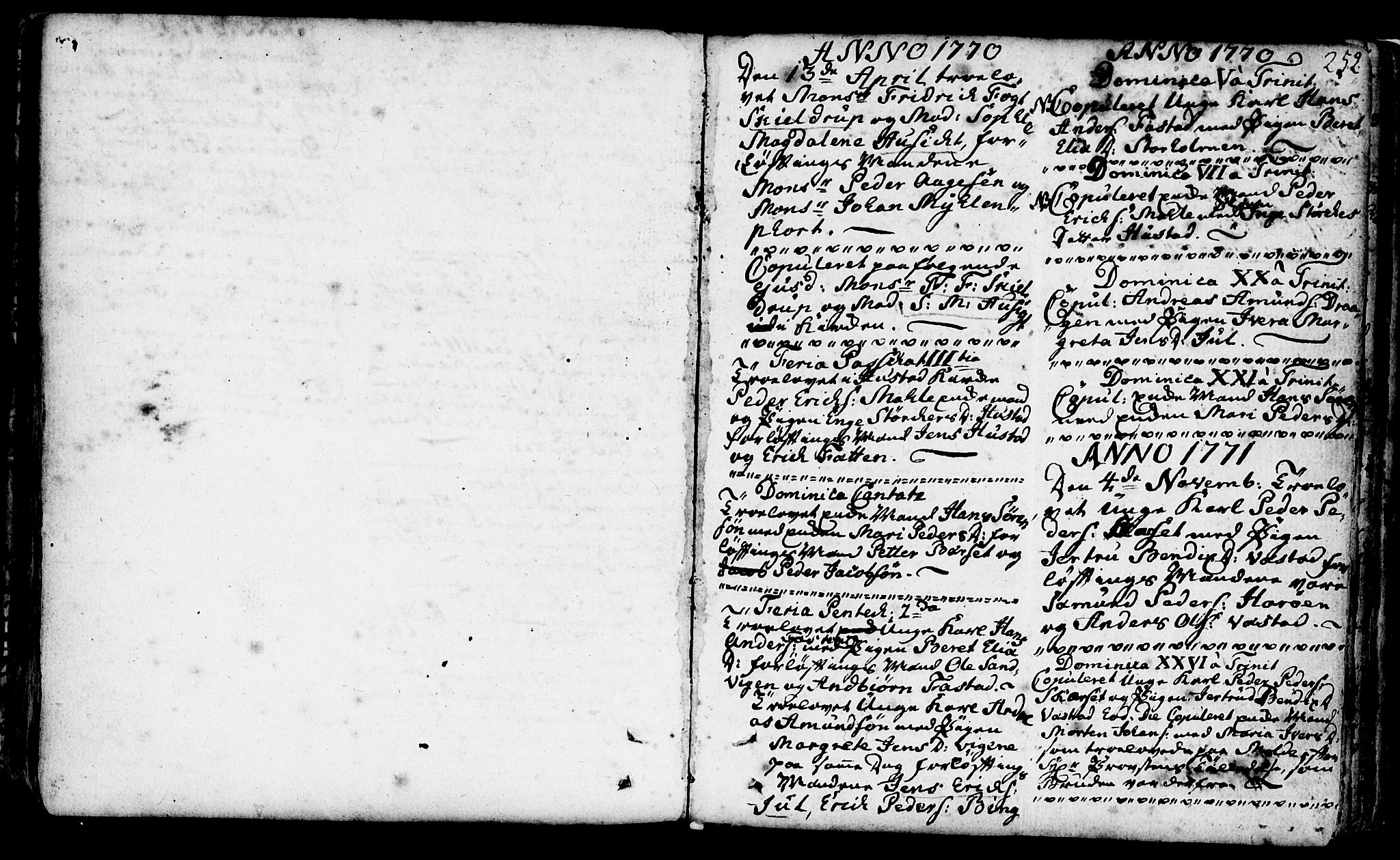 Ministerialprotokoller, klokkerbøker og fødselsregistre - Møre og Romsdal, SAT/A-1454/566/L0761: Parish register (official) no. 566A02 /1, 1767-1817, p. 252