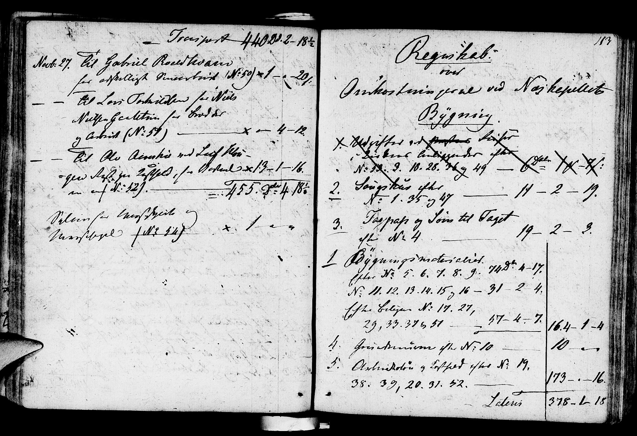 Suldal sokneprestkontor, SAST/A-101845/01/IV/L0004: Parish register (official) no. A 4, 1800-1816, p. 113