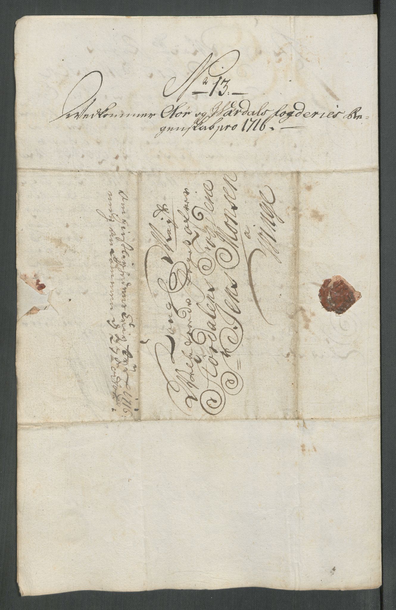 Rentekammeret inntil 1814, Reviderte regnskaper, Fogderegnskap, AV/RA-EA-4092/R62/L4206: Fogderegnskap Stjørdal og Verdal, 1716, p. 174