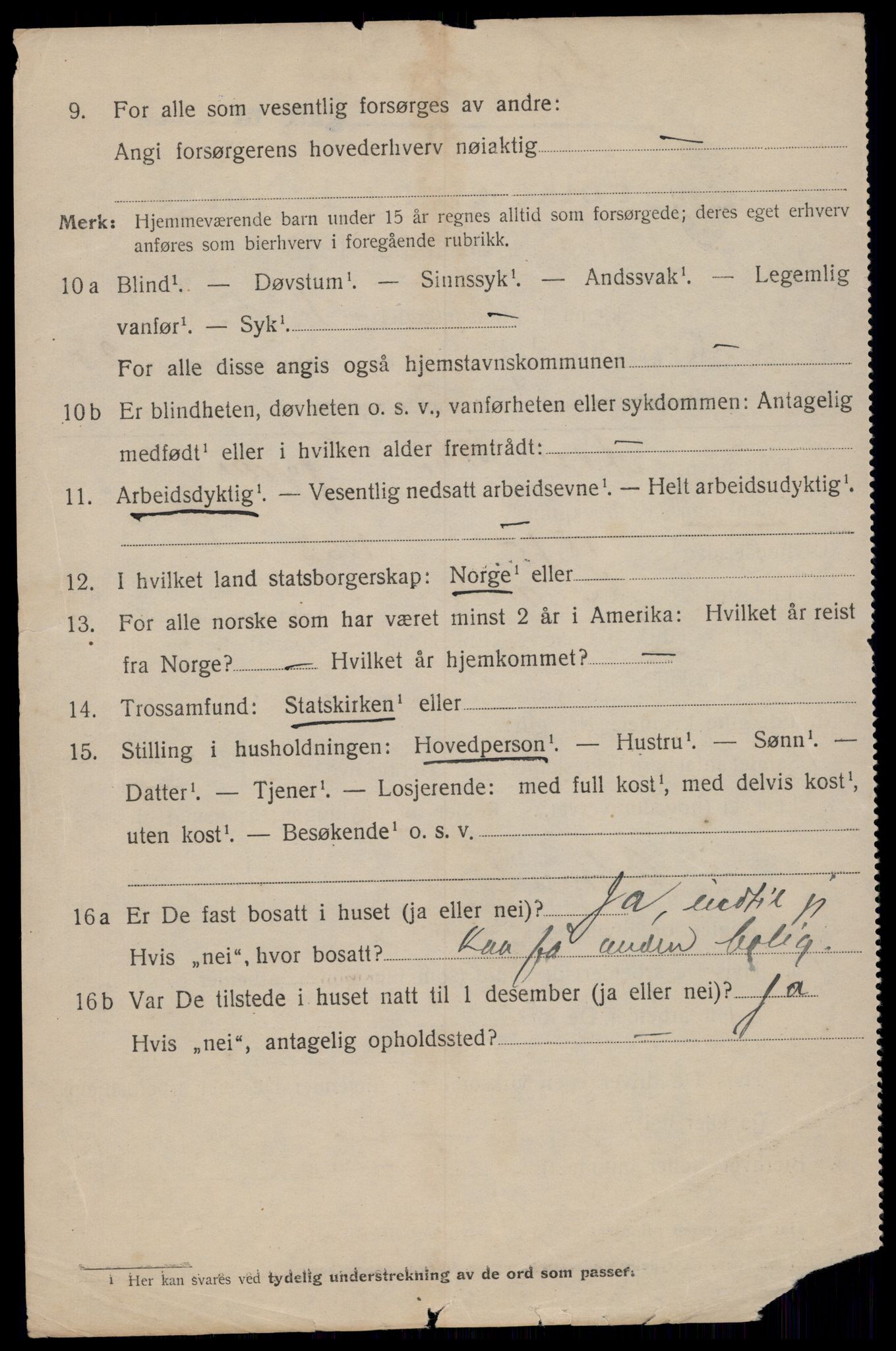 SAT, 1920 census for Trondheim, 1920, p. 63935