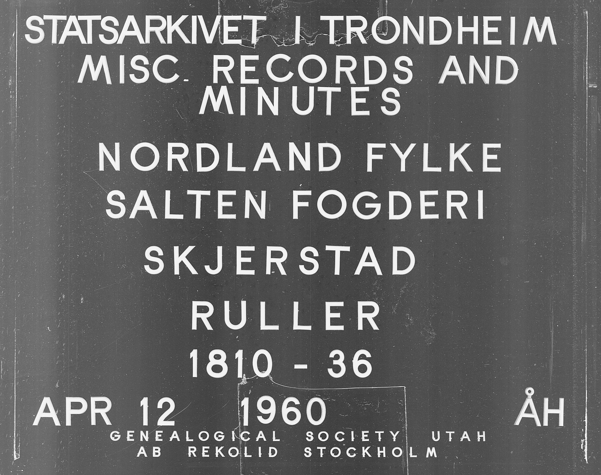 Fylkesmannen i Nordland, AV/SAT-A-0499/1.1/R/Ra/L0019: Innrulleringsmanntall for Skjerstad, 1808-1836, p. 145