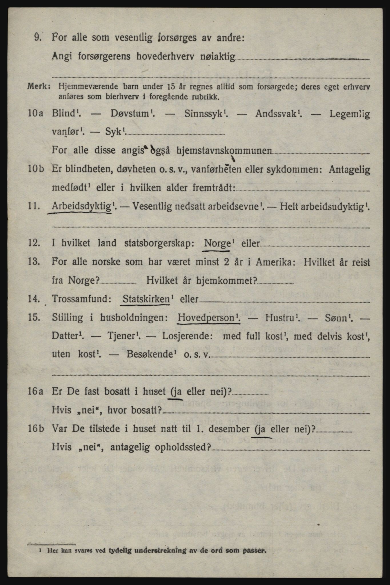 SAO, 1920 census for Berg, 1920, p. 8128