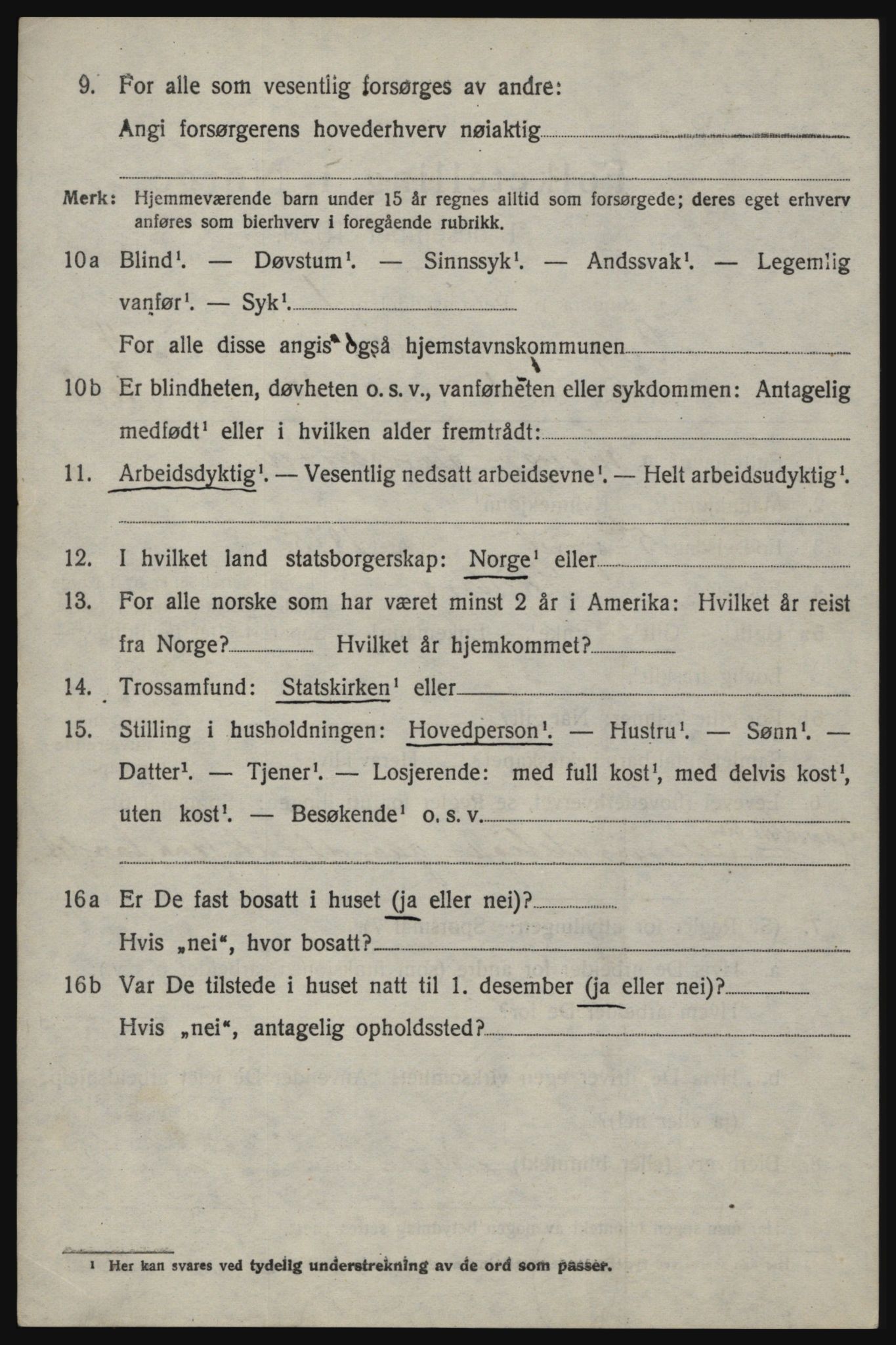 SAO, 1920 census for Berg, 1920, p. 8128