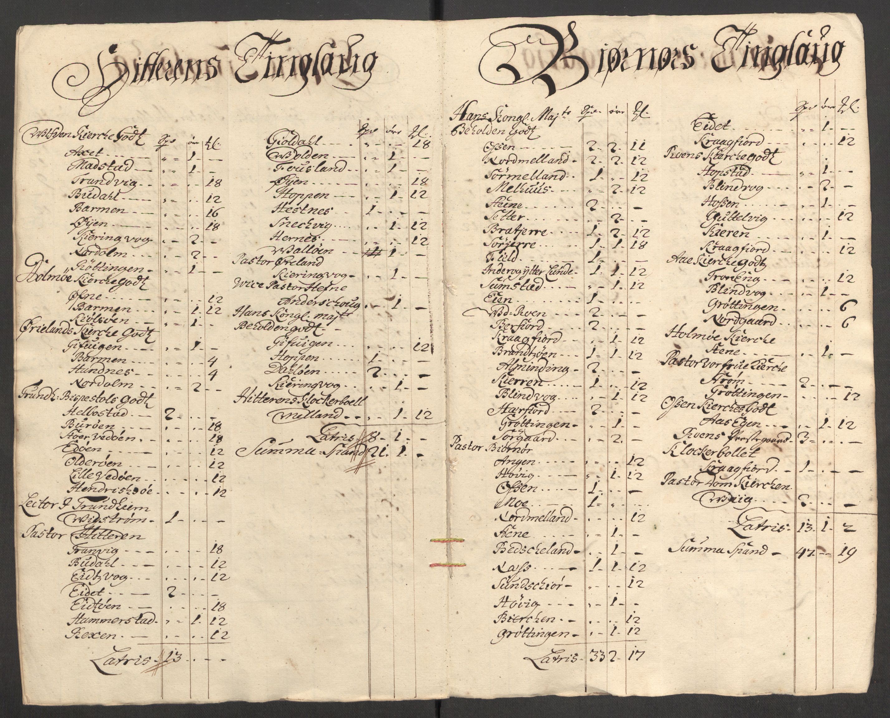 Rentekammeret inntil 1814, Reviderte regnskaper, Fogderegnskap, AV/RA-EA-4092/R57/L3856: Fogderegnskap Fosen, 1704-1705, p. 197