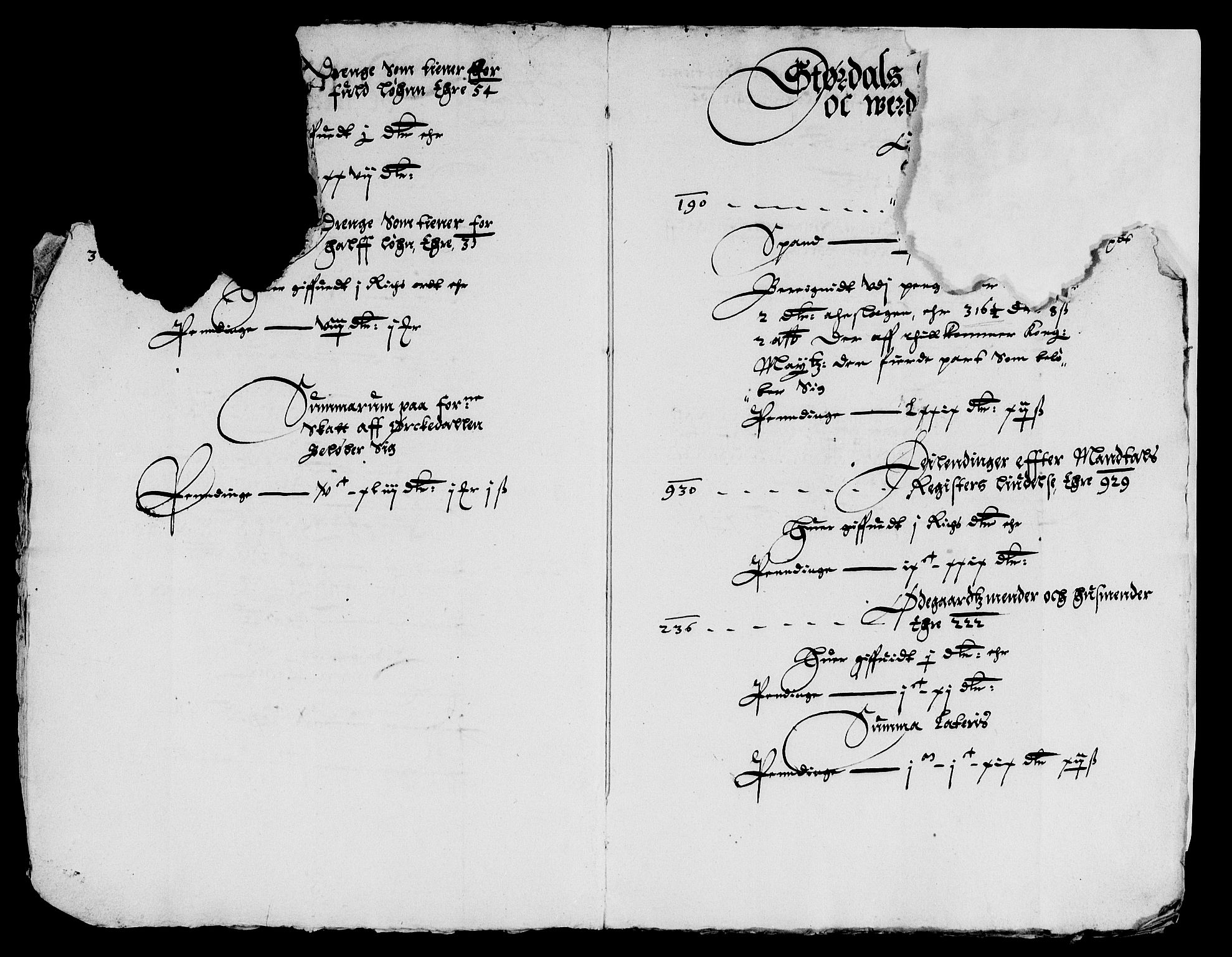 Rentekammeret inntil 1814, Reviderte regnskaper, Lensregnskaper, AV/RA-EA-5023/R/Rb/Rbw/L0013: Trondheim len, 1613-1615