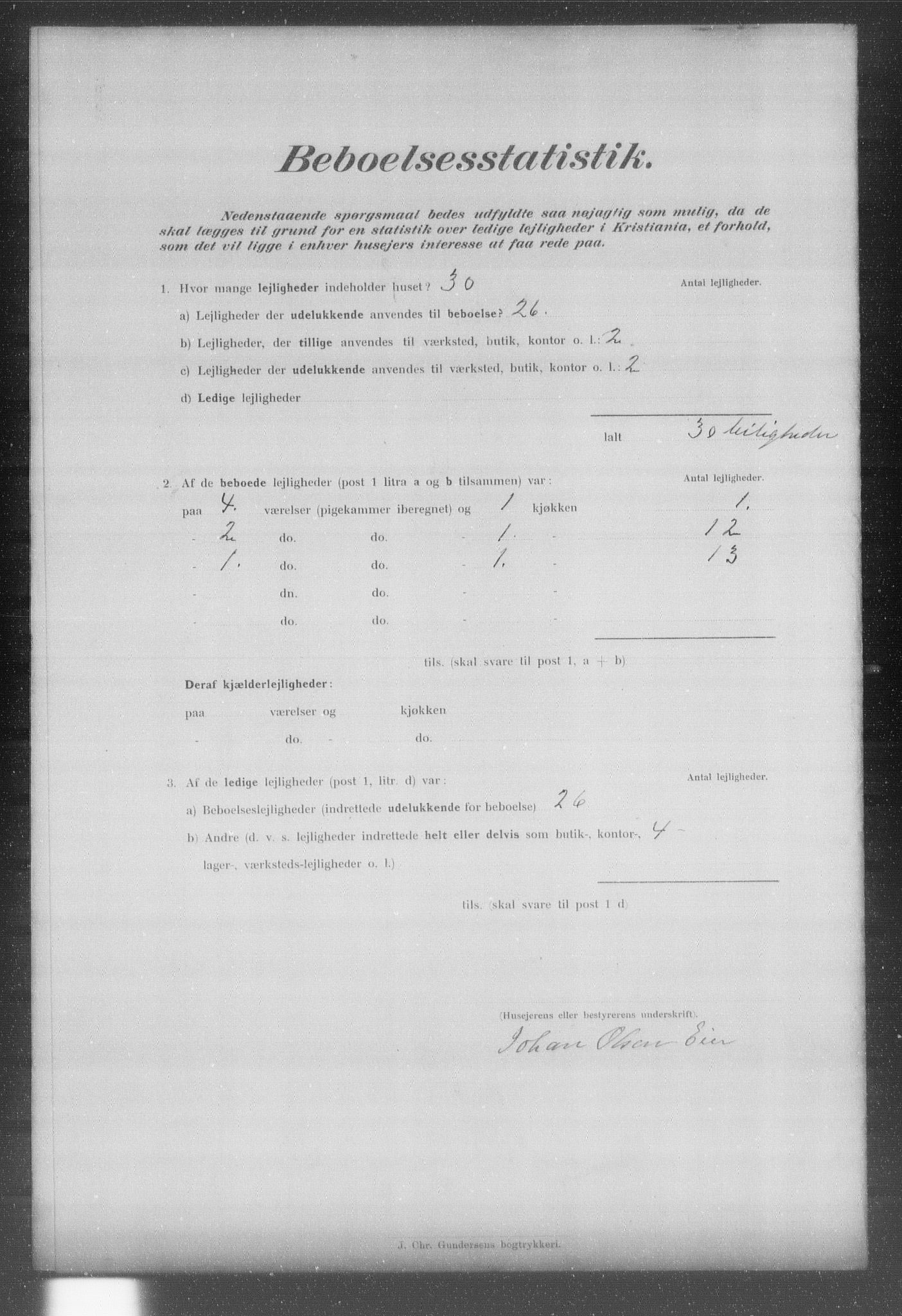 OBA, Municipal Census 1902 for Kristiania, 1902, p. 22813