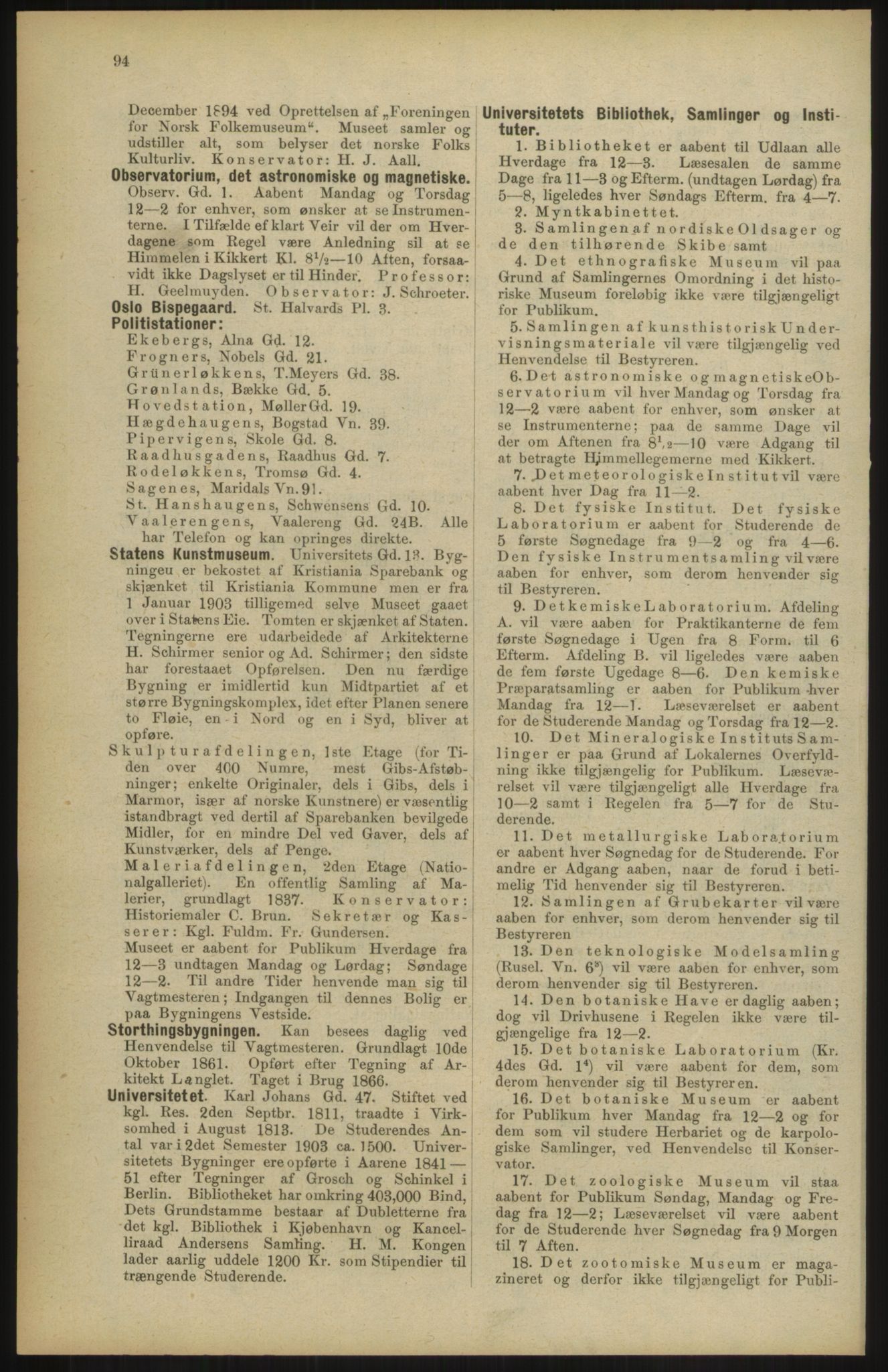 Kristiania/Oslo adressebok, PUBL/-, 1904, p. 94