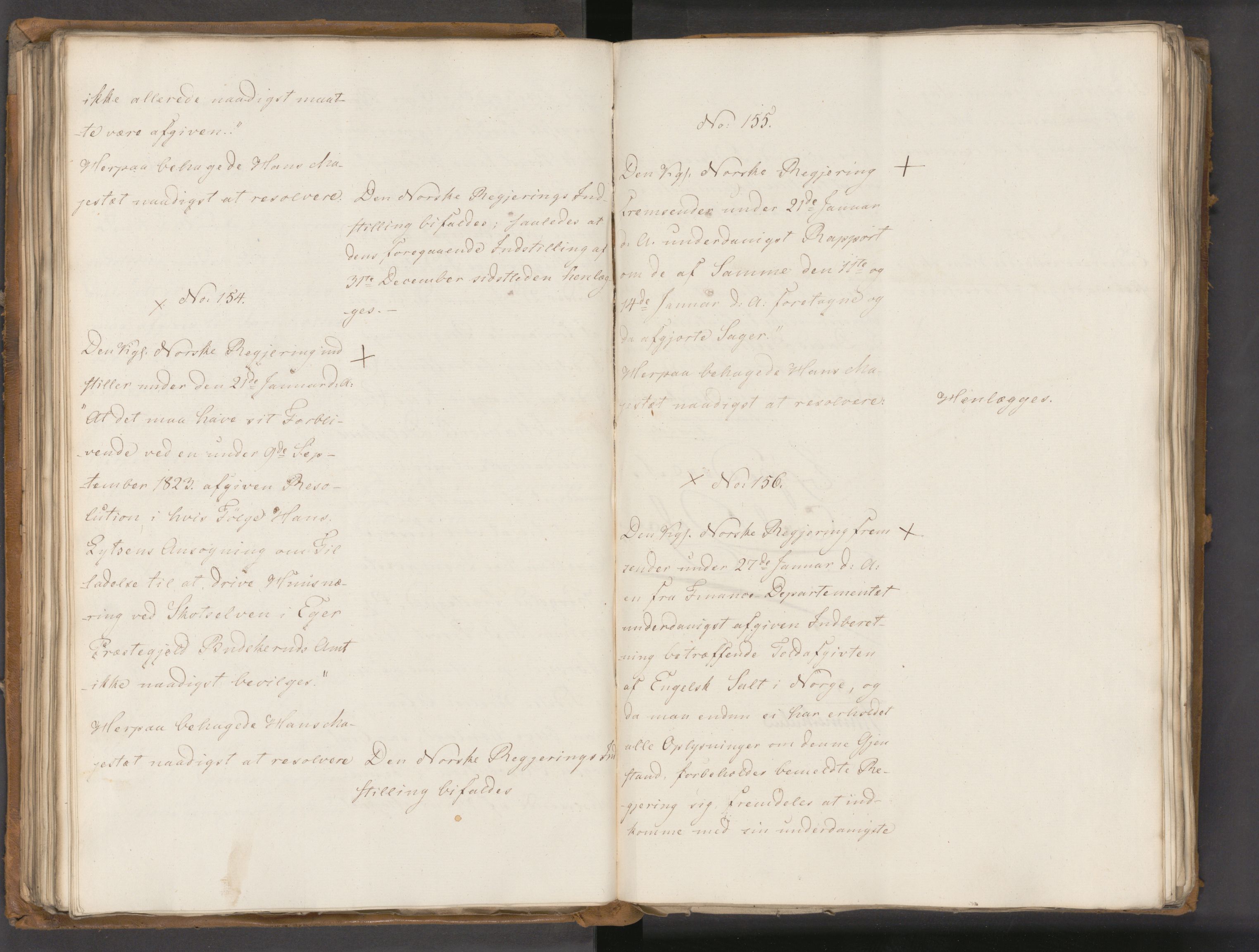 Statsrådssekretariatet, AV/RA-S-1001/A/Ab/L0020: Kgl. res. nr. 1-579, 1. halvår, 1825