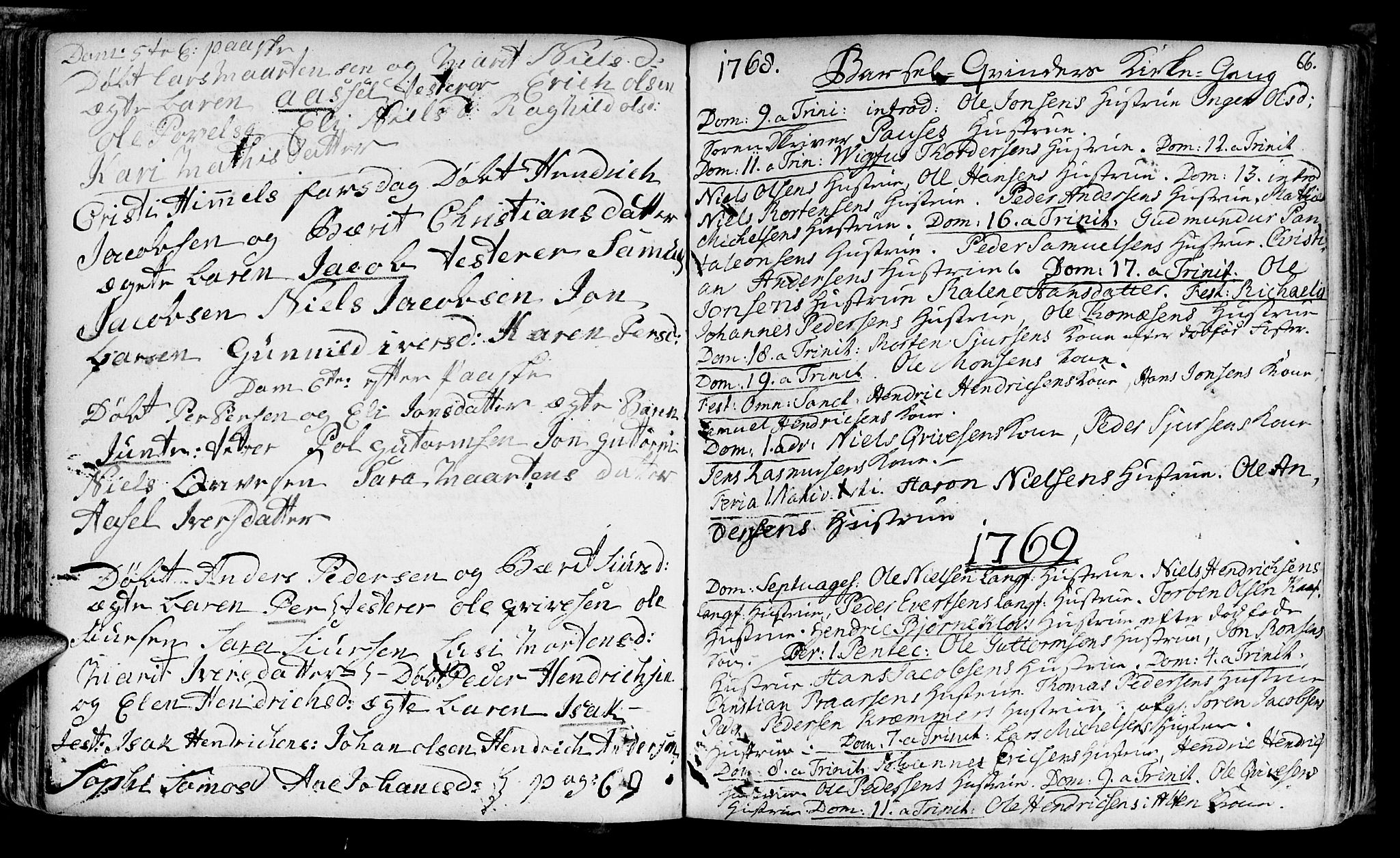 Talvik sokneprestkontor, AV/SATØ-S-1337/H/Ha/L0004kirke: Parish register (official) no. 4, 1752-1772, p. 66