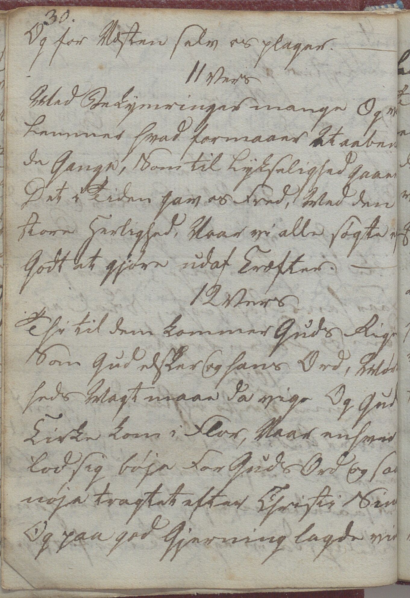 Heggtveitsamlingen, TMF/A-1007/H/L0047/0005: Kopibøker, brev etc.  / "MF I"(Kopibok frå Heggtveits samling), 1800-1823, p. 30