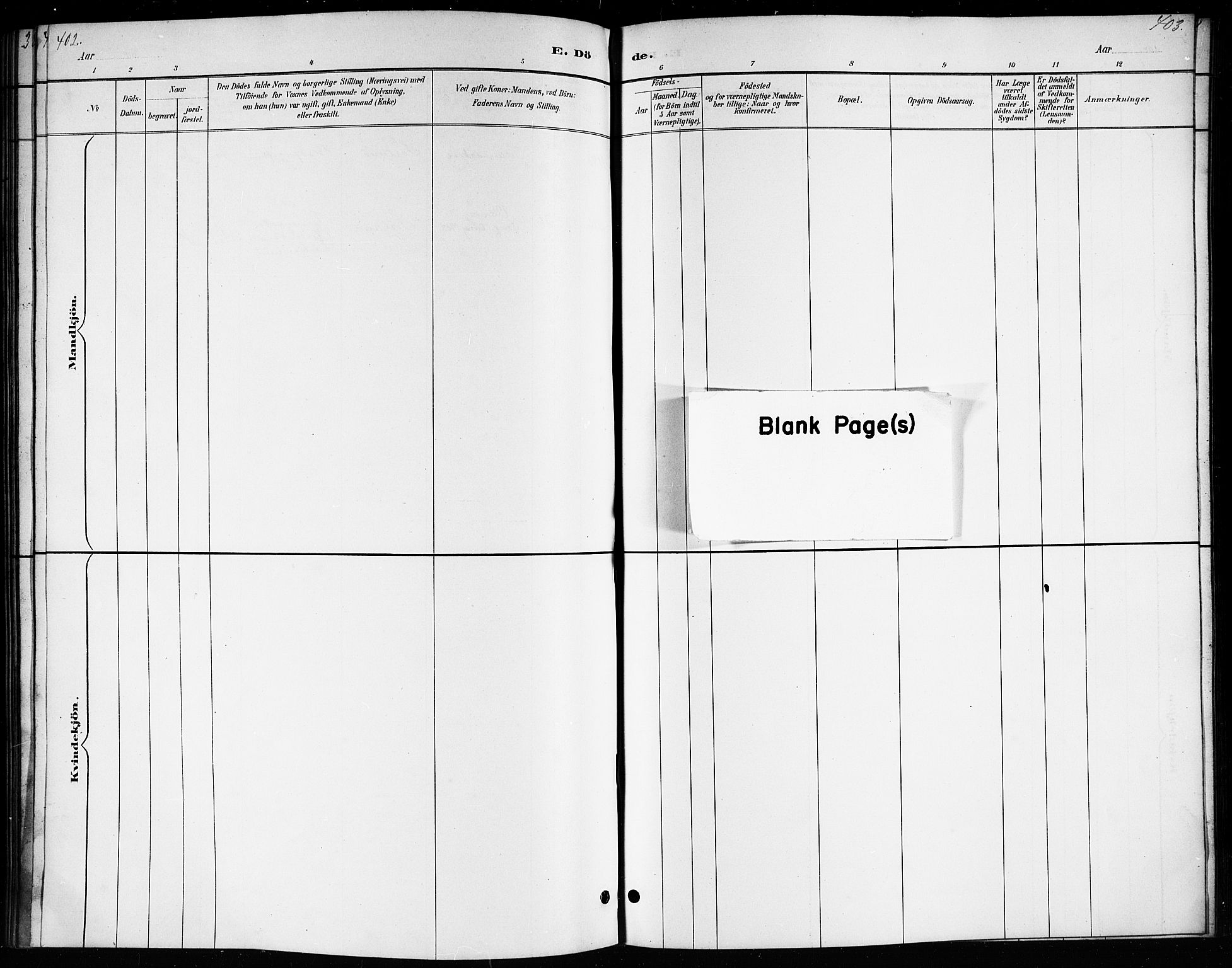 Ministerialprotokoller, klokkerbøker og fødselsregistre - Nordland, AV/SAT-A-1459/807/L0123: Parish register (copy) no. 807C01, 1884-1910, p. 402-403