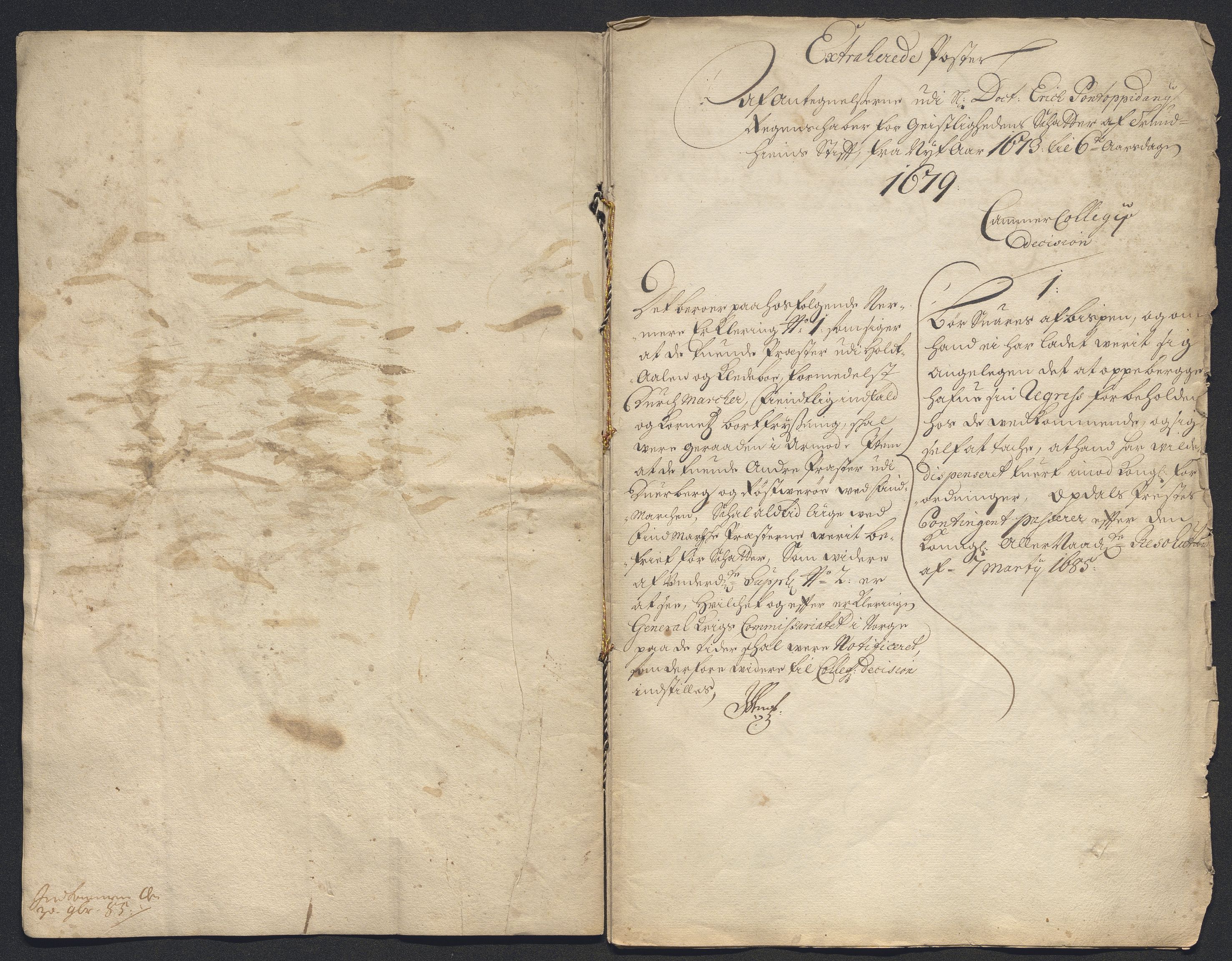 Rentekammeret inntil 1814, Reviderte regnskaper, Kirkeregnskap, AV/RA-EA-4067/Rf/L0129: Kirkeregnskap, 1625-1684, p. 552