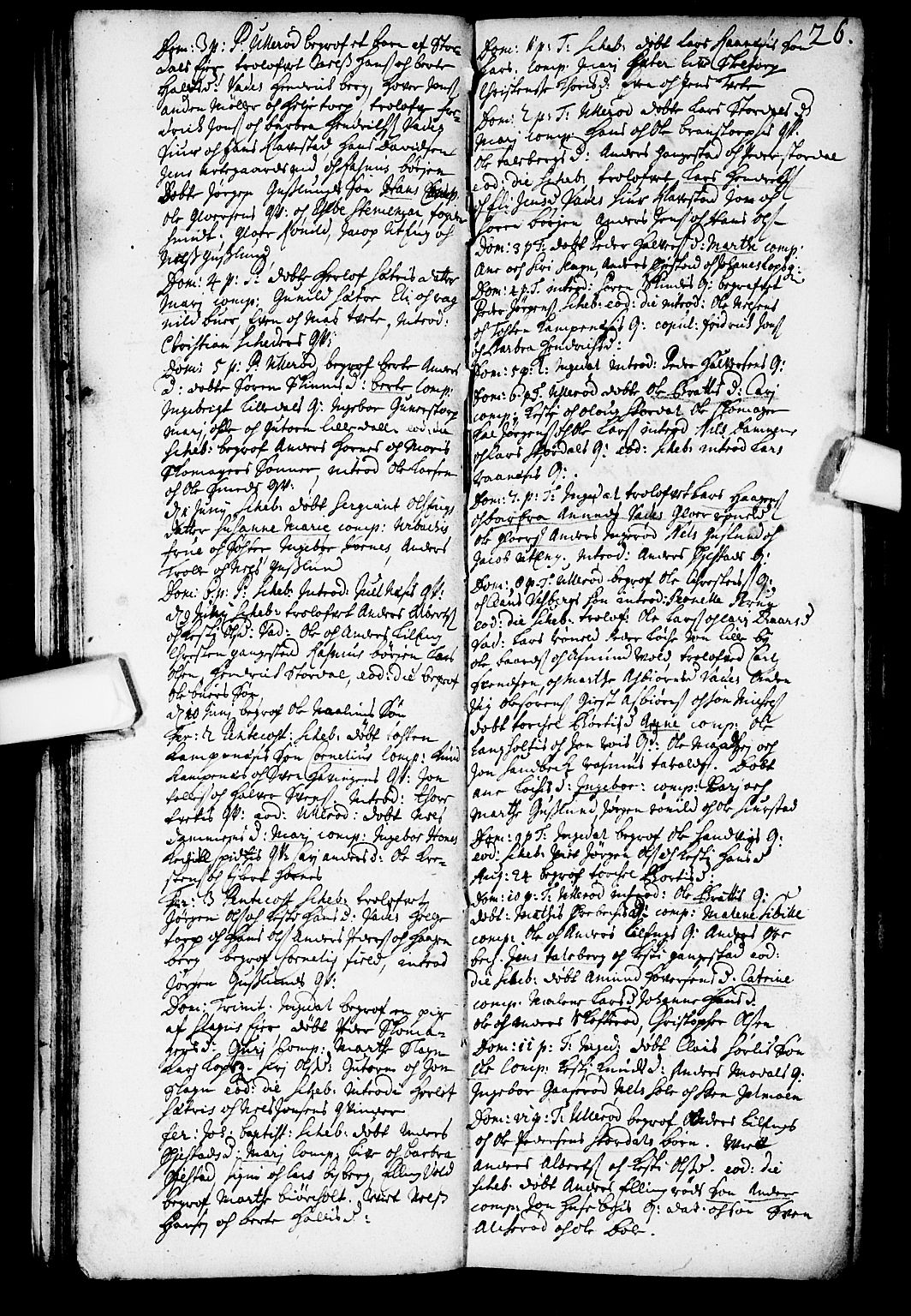 Skjeberg prestekontor Kirkebøker, SAO/A-10923/F/Fa/L0001: Parish register (official) no. I 1, 1702-1725, p. 26