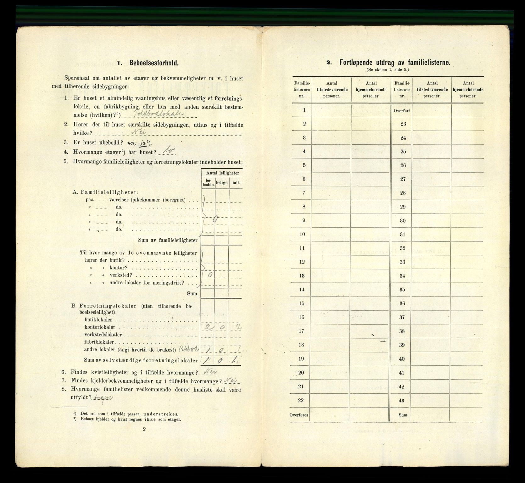 RA, 1910 census for Egersund, 1910, p. 36