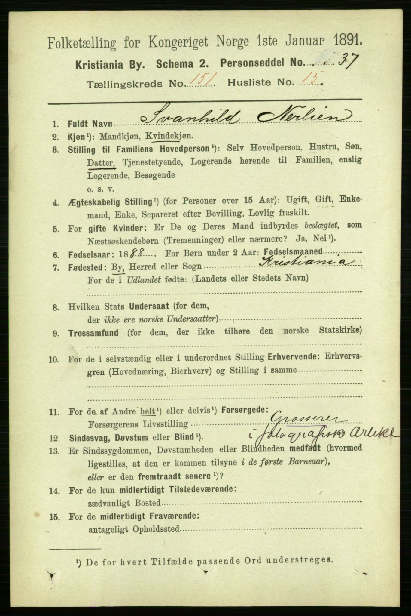 RA, 1891 census for 0301 Kristiania, 1891, p. 84749