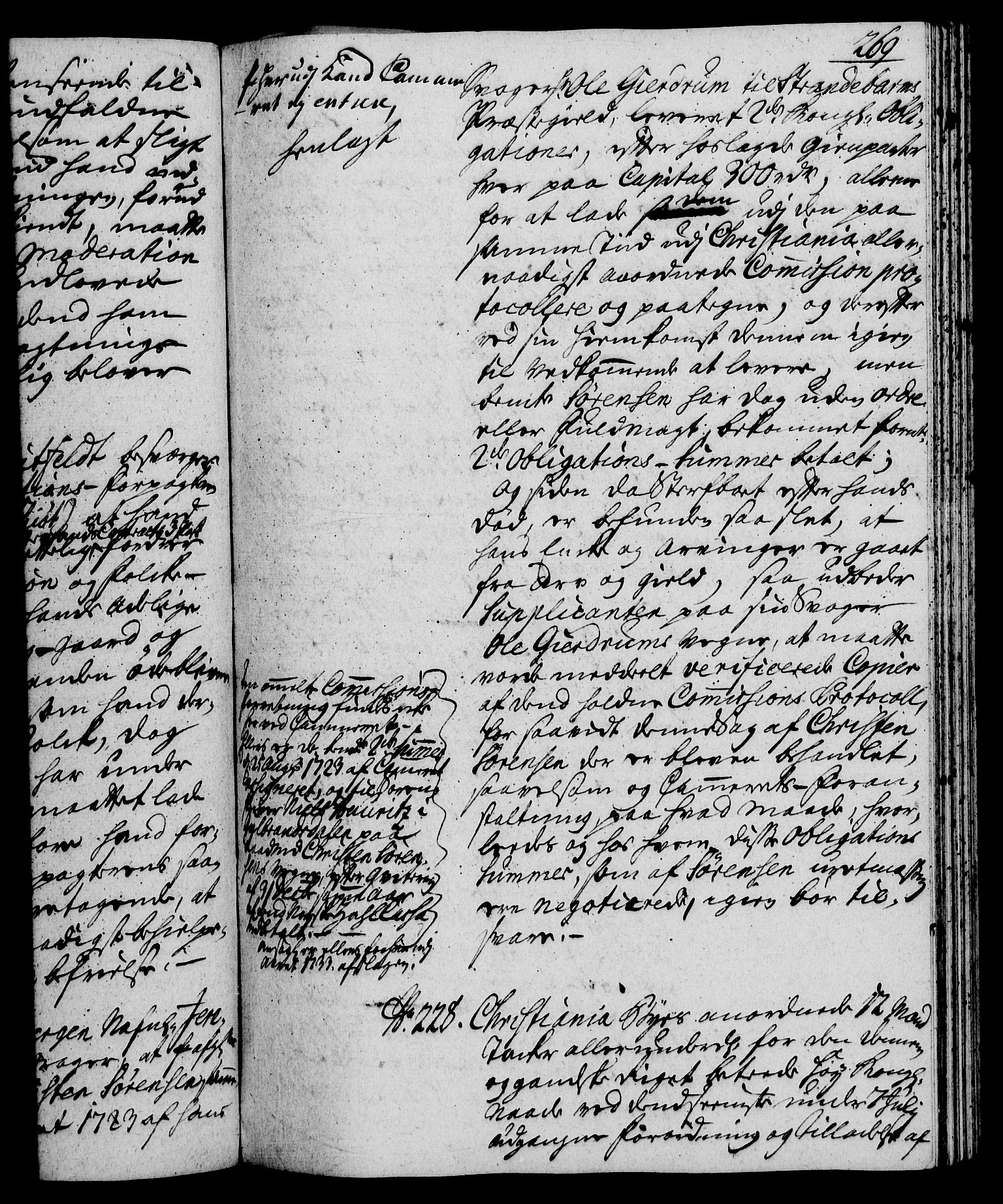Rentekammeret, Kammerkanselliet, RA/EA-3111/G/Gh/Gha/L0023: Norsk ekstraktmemorialprotokoll (merket RK 53.68), 1741-1742, p. 269