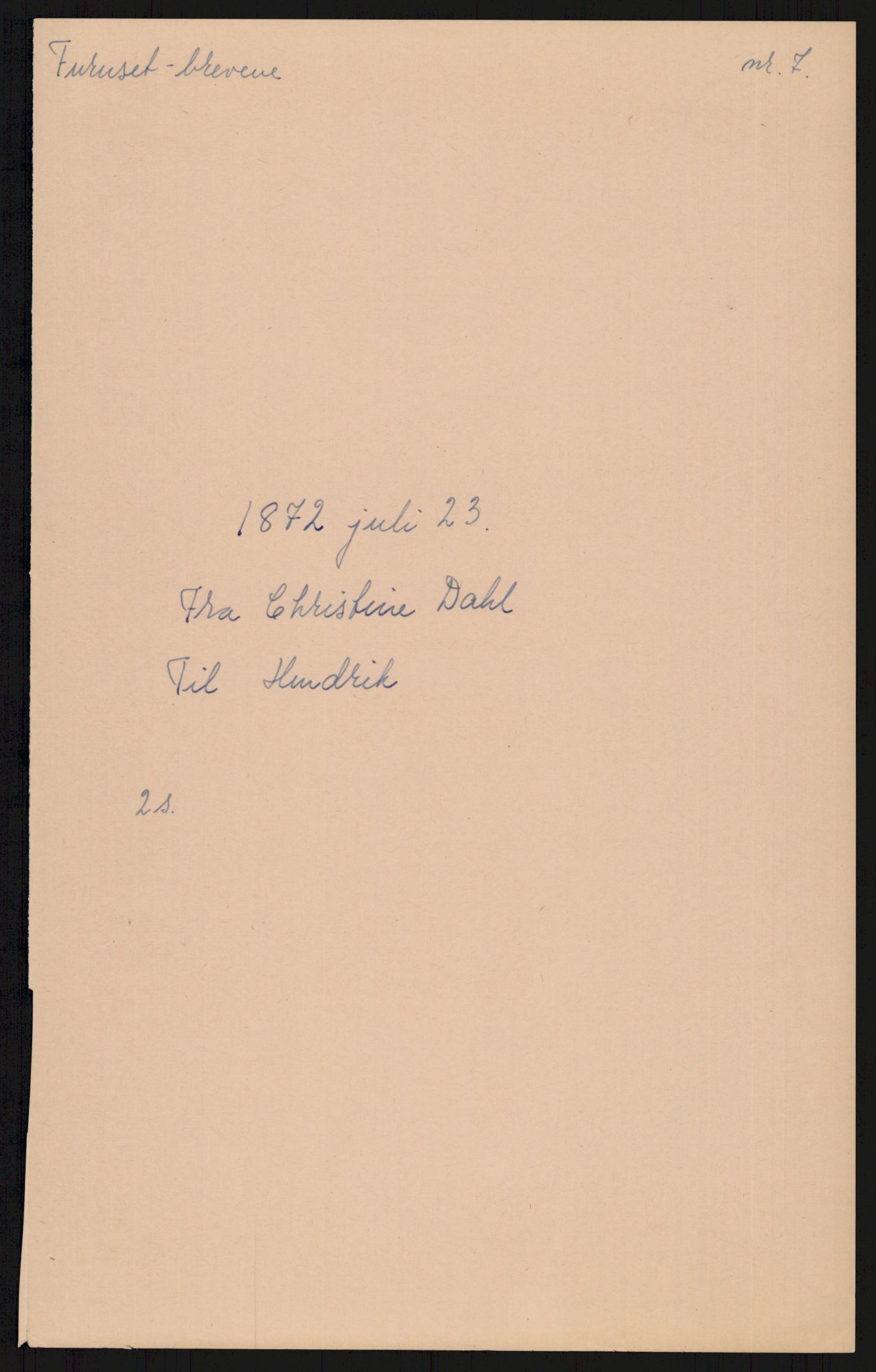 Samlinger til kildeutgivelse, Amerikabrevene, AV/RA-EA-4057/F/L0007: Innlån fra Hedmark: Berg - Furusetbrevene, 1838-1914, p. 515