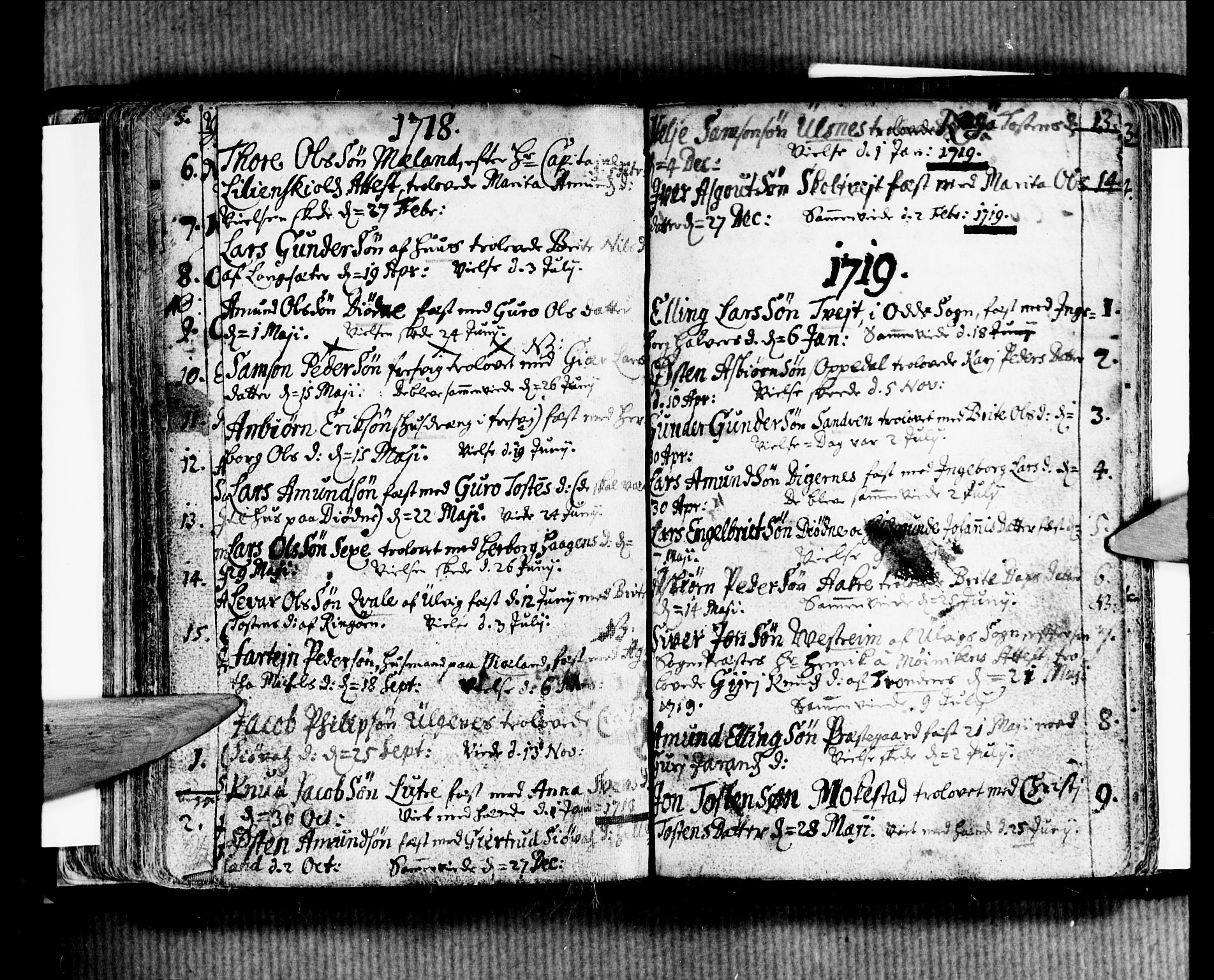 Ullensvang sokneprestembete, AV/SAB-A-78701/H/Haa: Parish register (official) no. A 2, 1669-1732