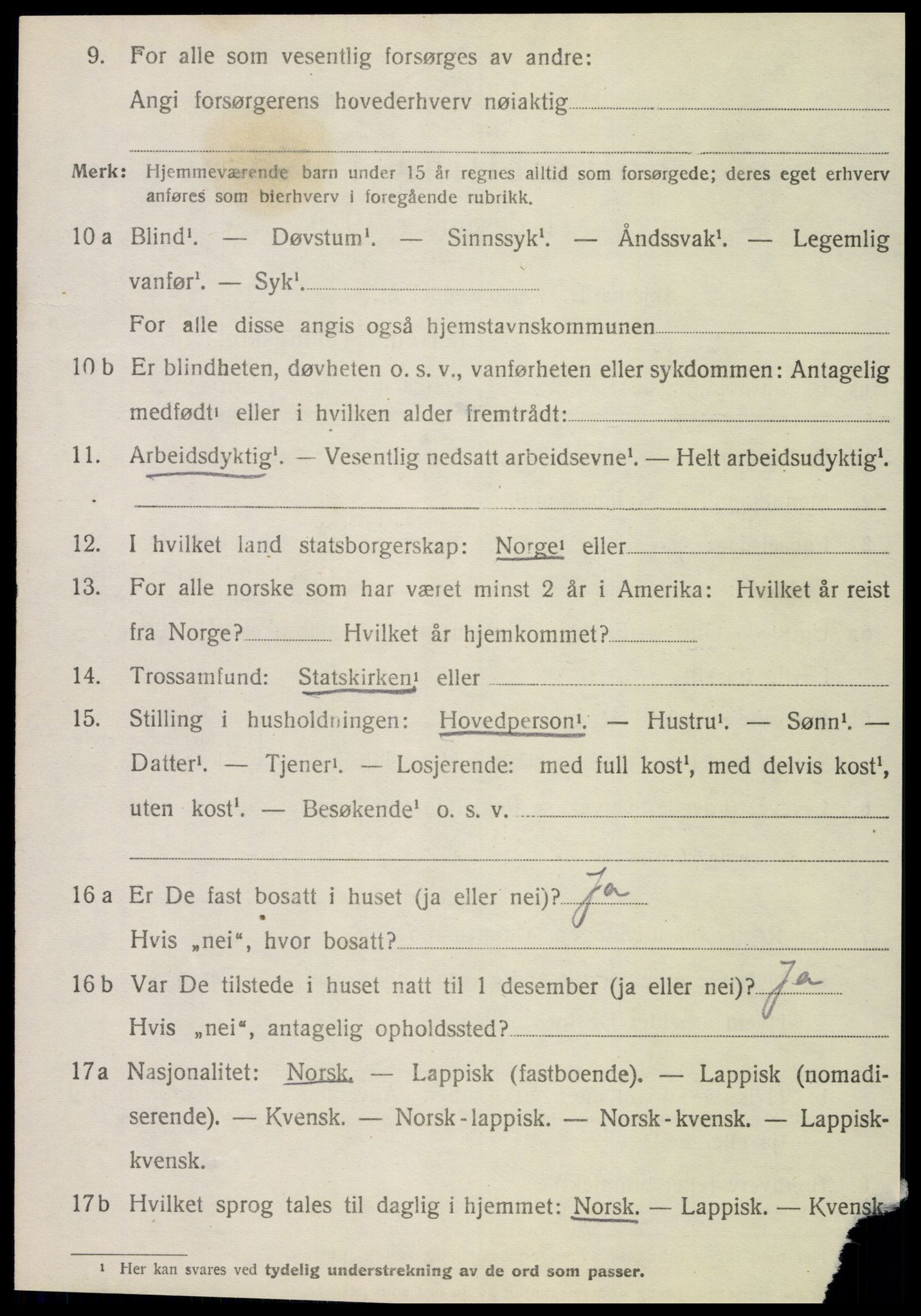 SAT, 1920 census for Stjørdal, 1920, p. 7771