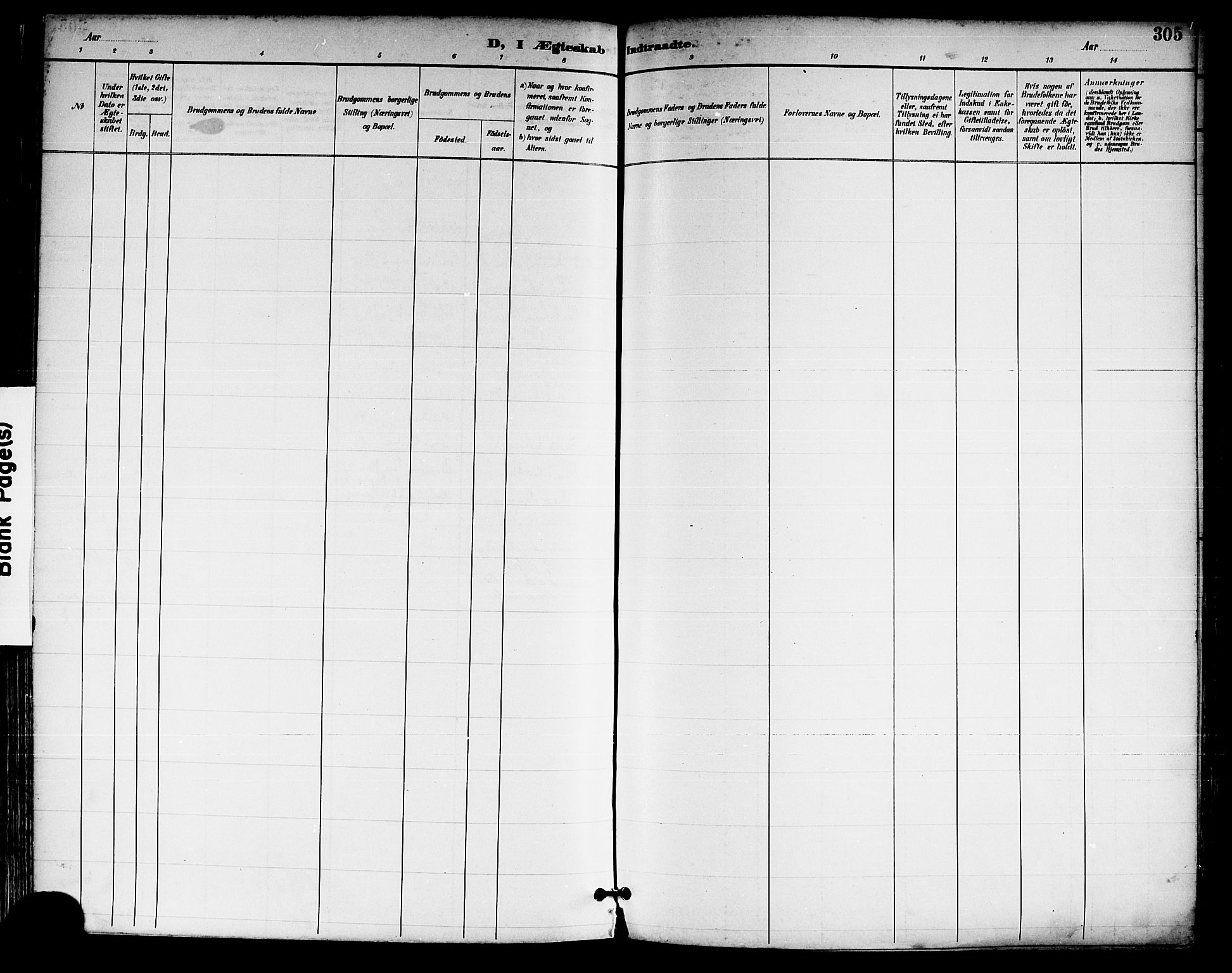 Tønsberg kirkebøker, AV/SAKO-A-330/F/Fa/L0012: Parish register (official) no. I 12, 1891-1899, p. 305