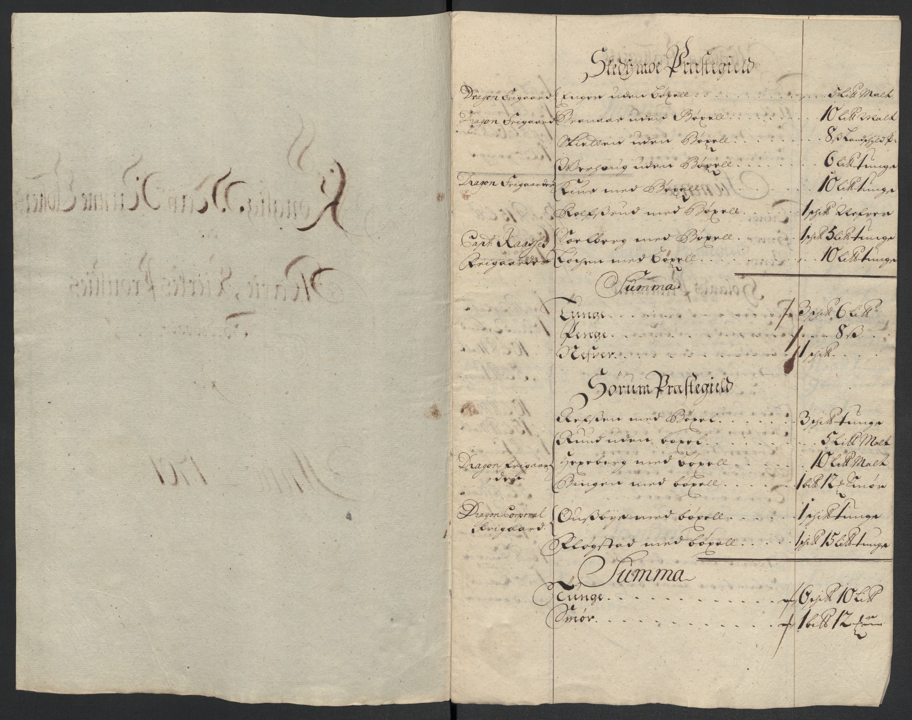 Rentekammeret inntil 1814, Reviderte regnskaper, Fogderegnskap, AV/RA-EA-4092/R11/L0584: Fogderegnskap Nedre Romerike, 1701, p. 26