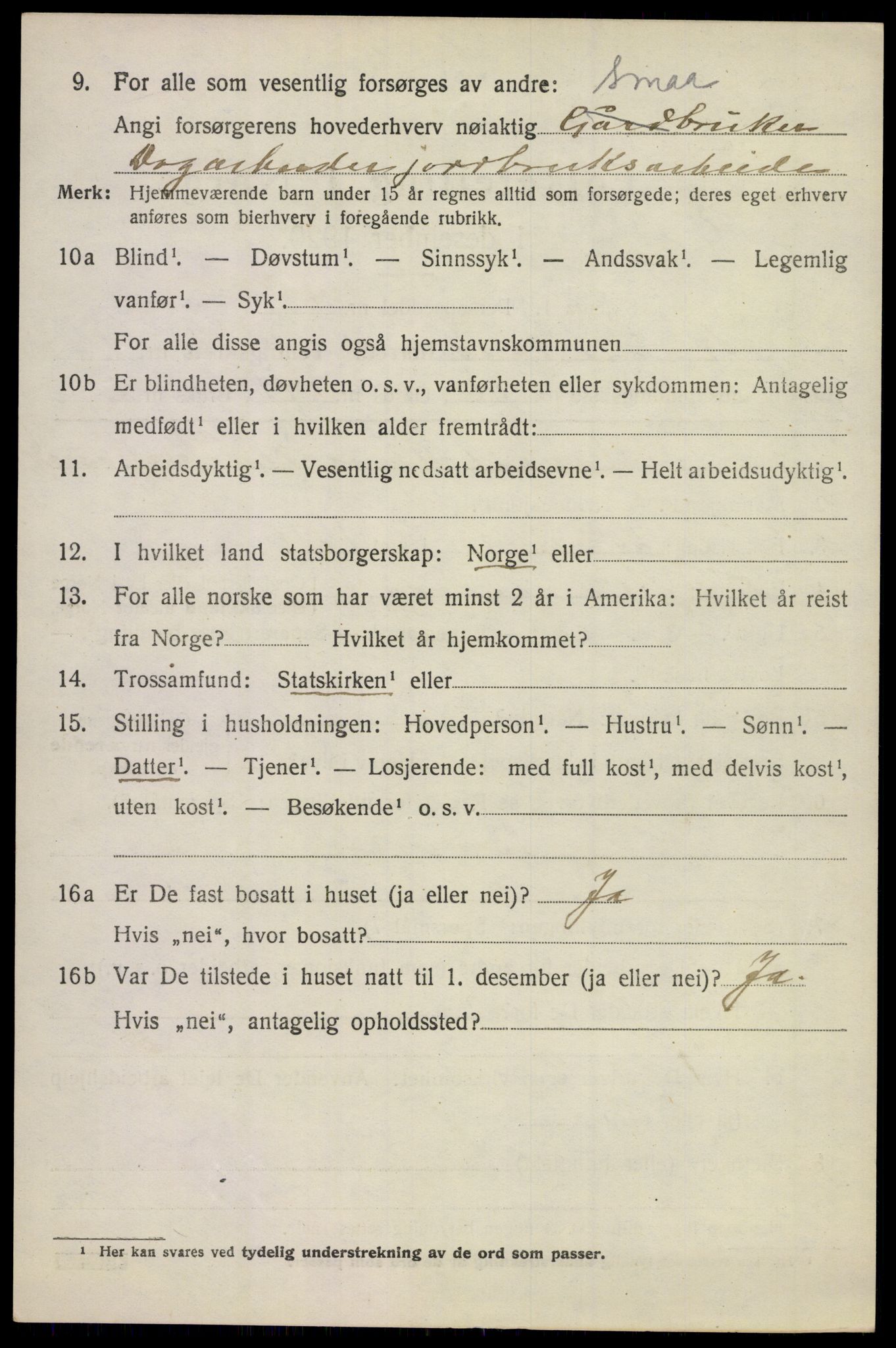 SAKO, 1920 census for Ramnes, 1920, p. 6393