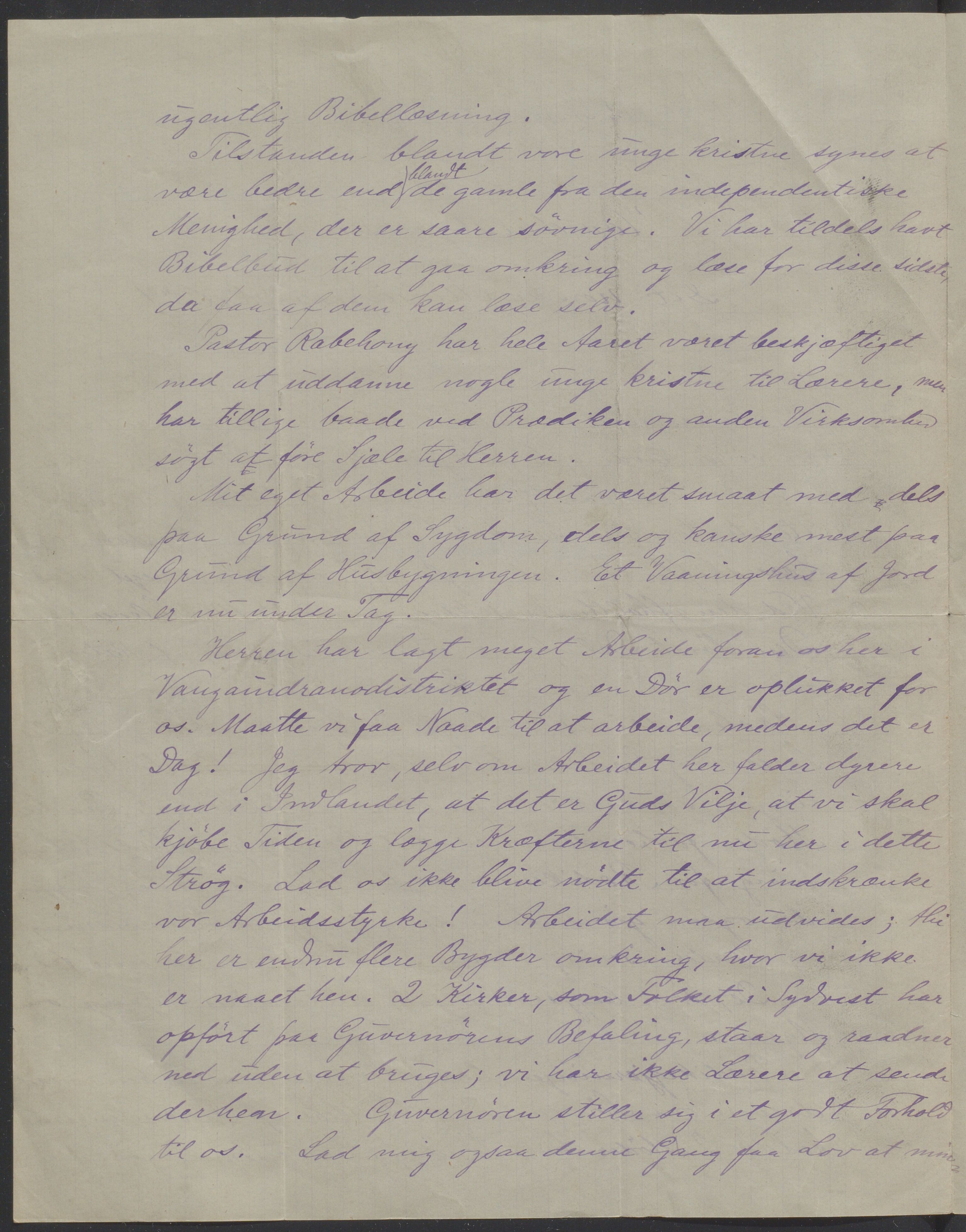 Det Norske Misjonsselskap - hovedadministrasjonen, VID/MA-A-1045/D/Da/Daa/L0039/0003: Konferansereferat og årsberetninger / Konferansereferat fra Vest-Madagaskar., 1892