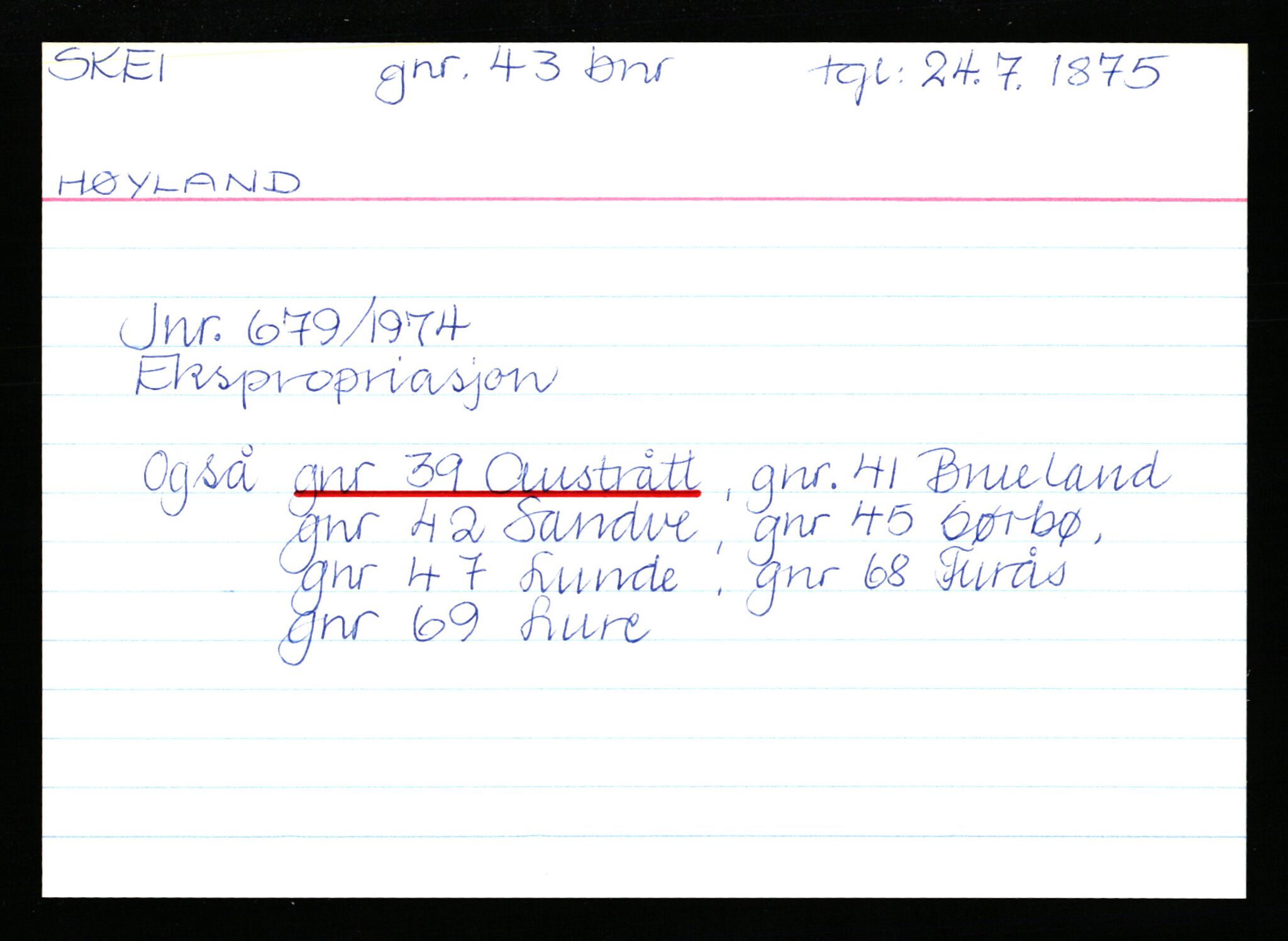 Statsarkivet i Stavanger, AV/SAST-A-101971/03/Y/Yk/L0035: Registerkort sortert etter gårdsnavn: Sikvaland lille - Skorve, 1750-1930, p. 251