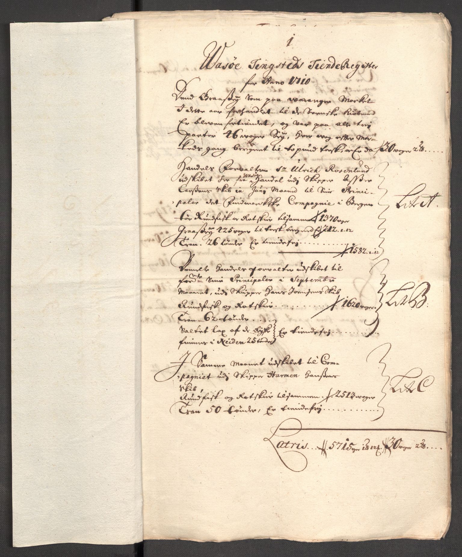 Rentekammeret inntil 1814, Reviderte regnskaper, Fogderegnskap, AV/RA-EA-4092/R69/L4855: Fogderegnskap Finnmark/Vardøhus, 1709-1712, p. 251