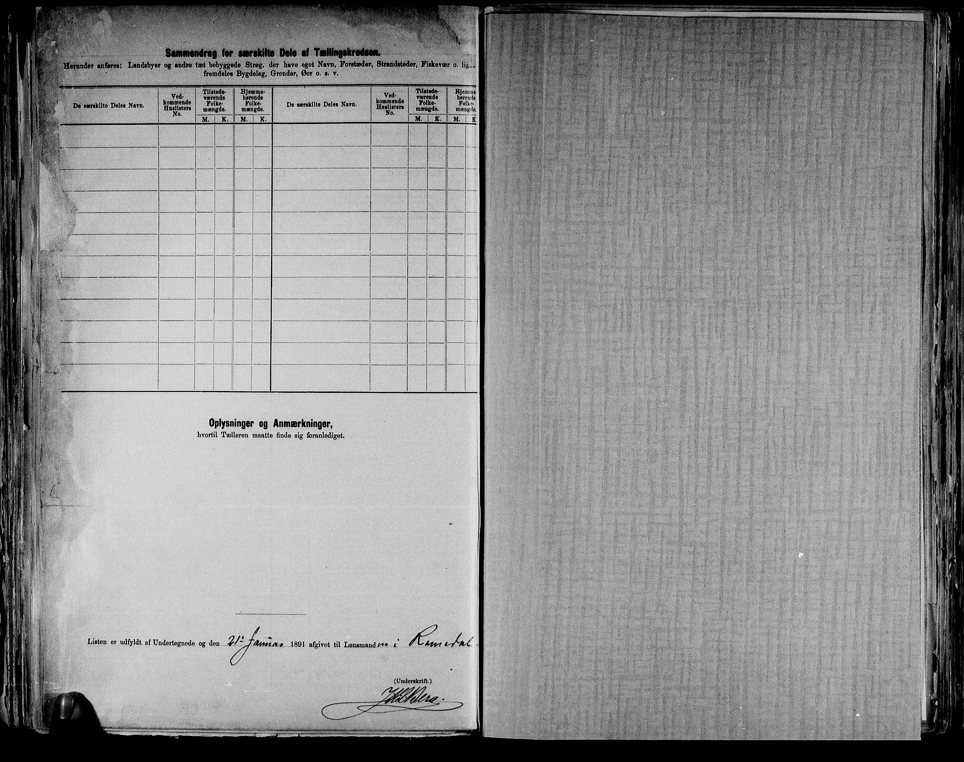 RA, 1891 census for 0416 Romedal, 1891, p. 29