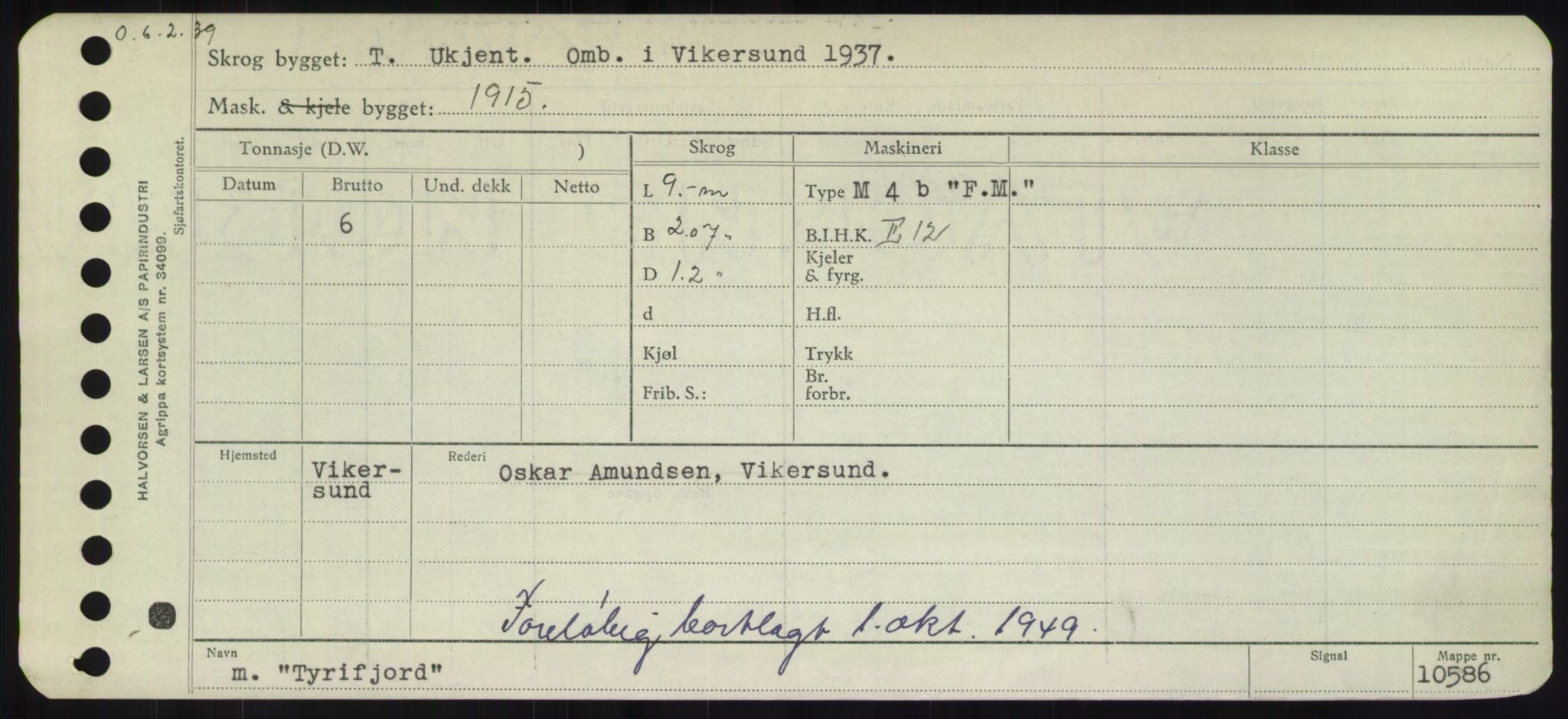 Sjøfartsdirektoratet med forløpere, Skipsmålingen, AV/RA-S-1627/H/Hd/L0039: Fartøy, Ti-Tø, p. 881