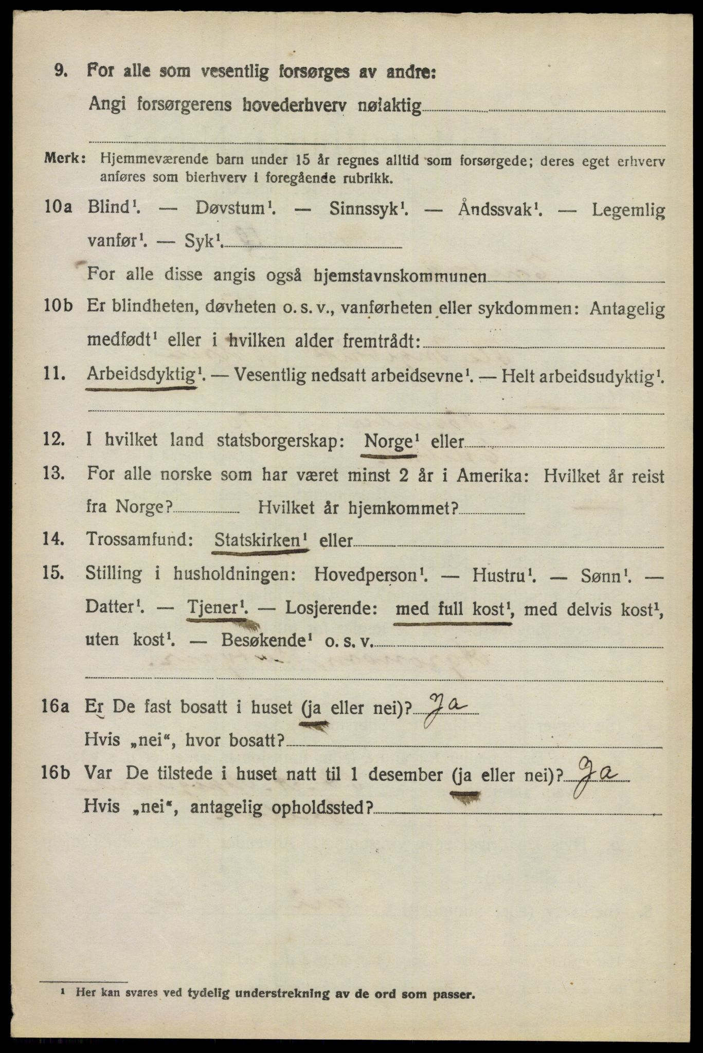 SAO, 1920 census for Enebakk, 1920, p. 6104