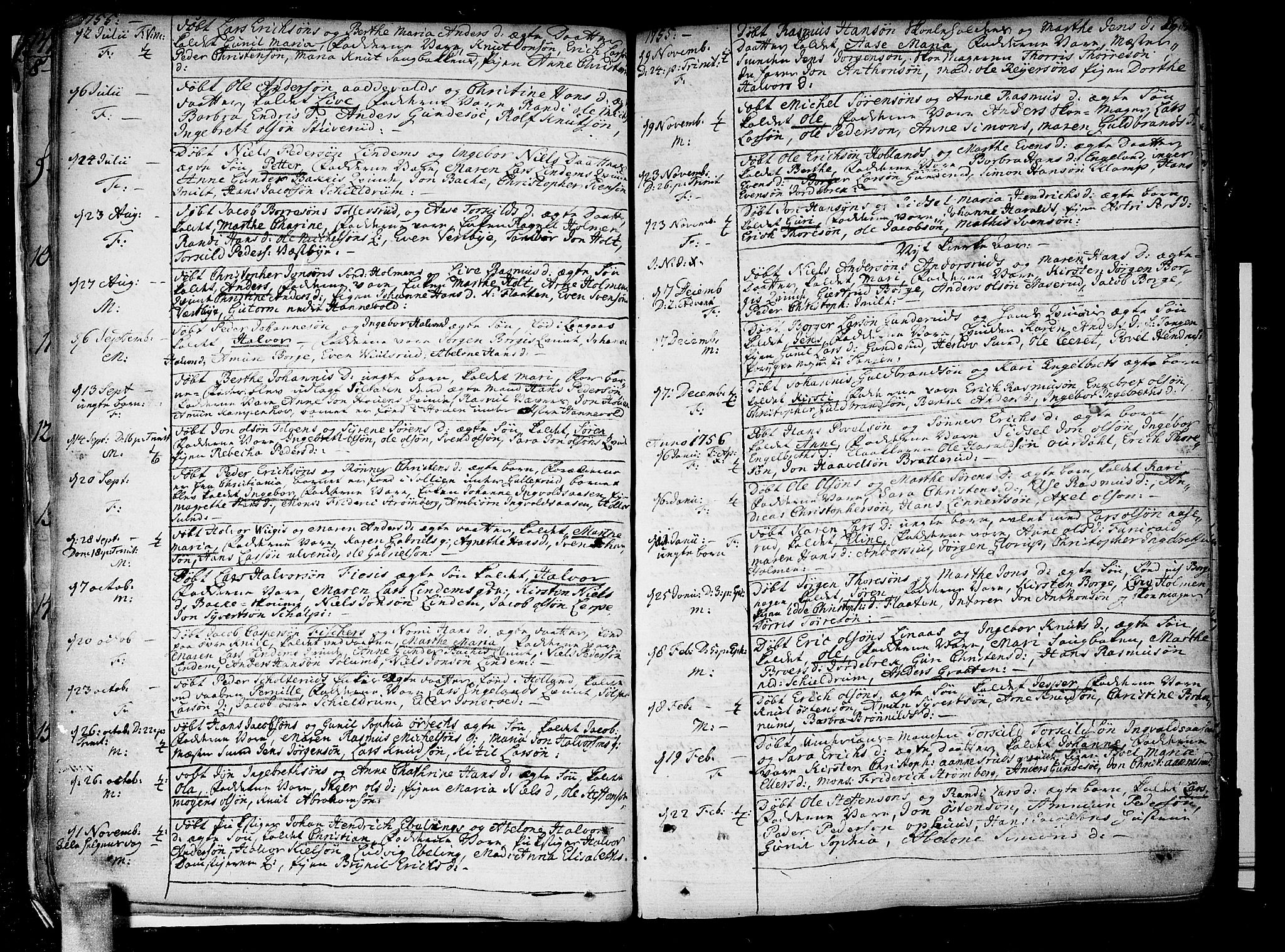 Skoger kirkebøker, SAKO/A-59/F/Fa/L0001: Parish register (official) no. I 1, 1746-1814, p. 16