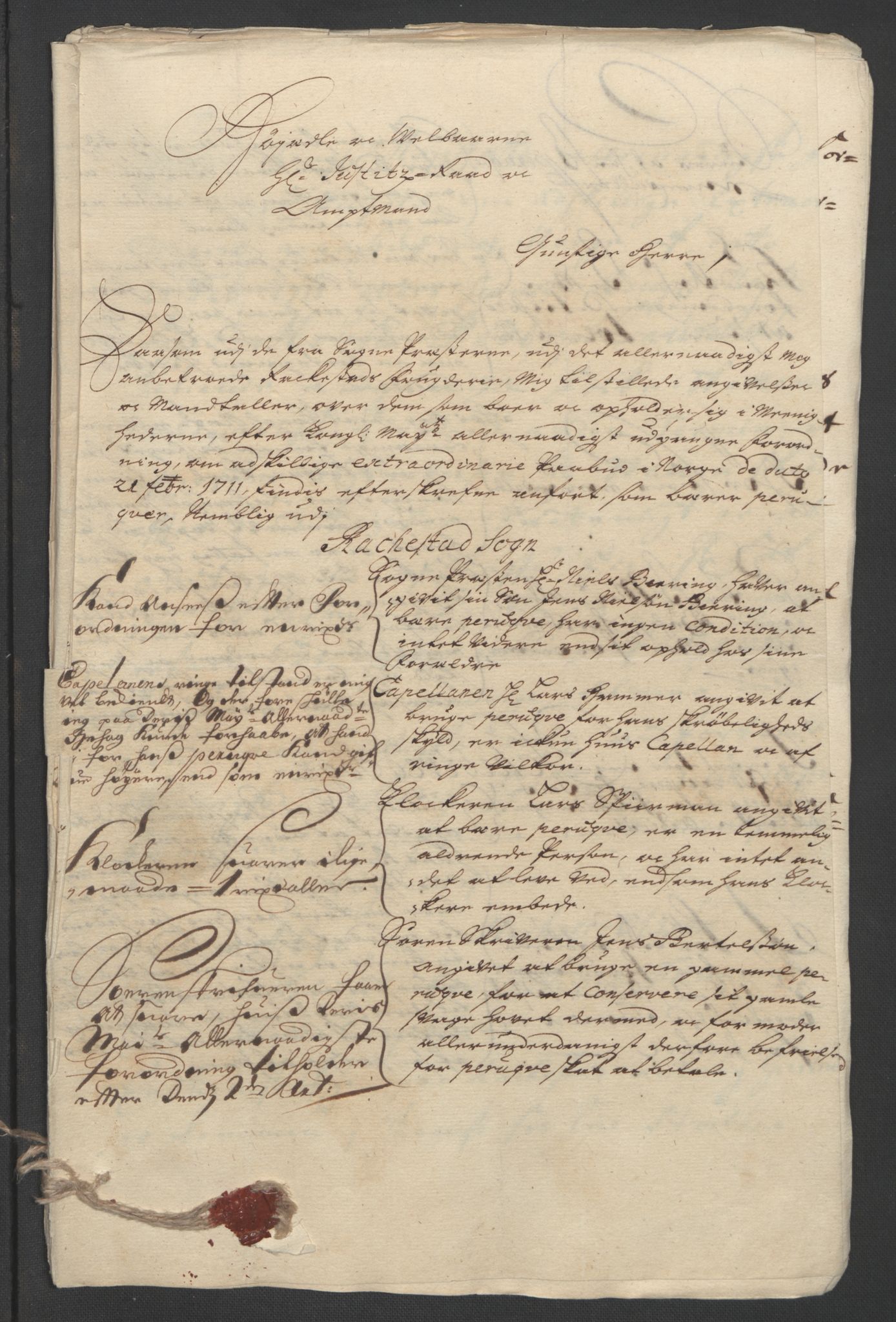 Rentekammeret inntil 1814, Reviderte regnskaper, Fogderegnskap, AV/RA-EA-4092/R07/L0304: Fogderegnskap Rakkestad, Heggen og Frøland, 1711, p. 108