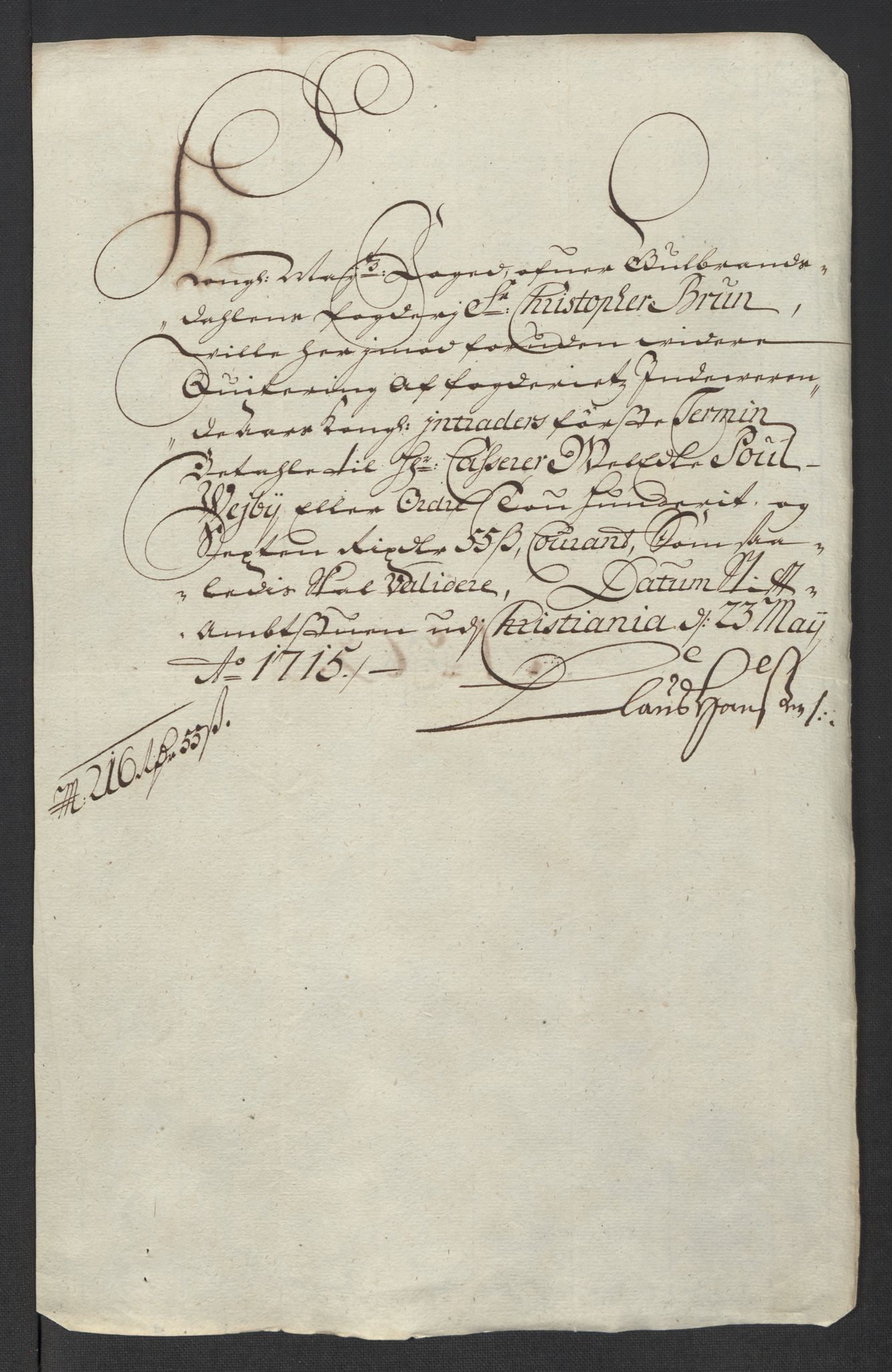 Rentekammeret inntil 1814, Reviderte regnskaper, Fogderegnskap, AV/RA-EA-4092/R17/L1184: Fogderegnskap Gudbrandsdal, 1715, p. 276