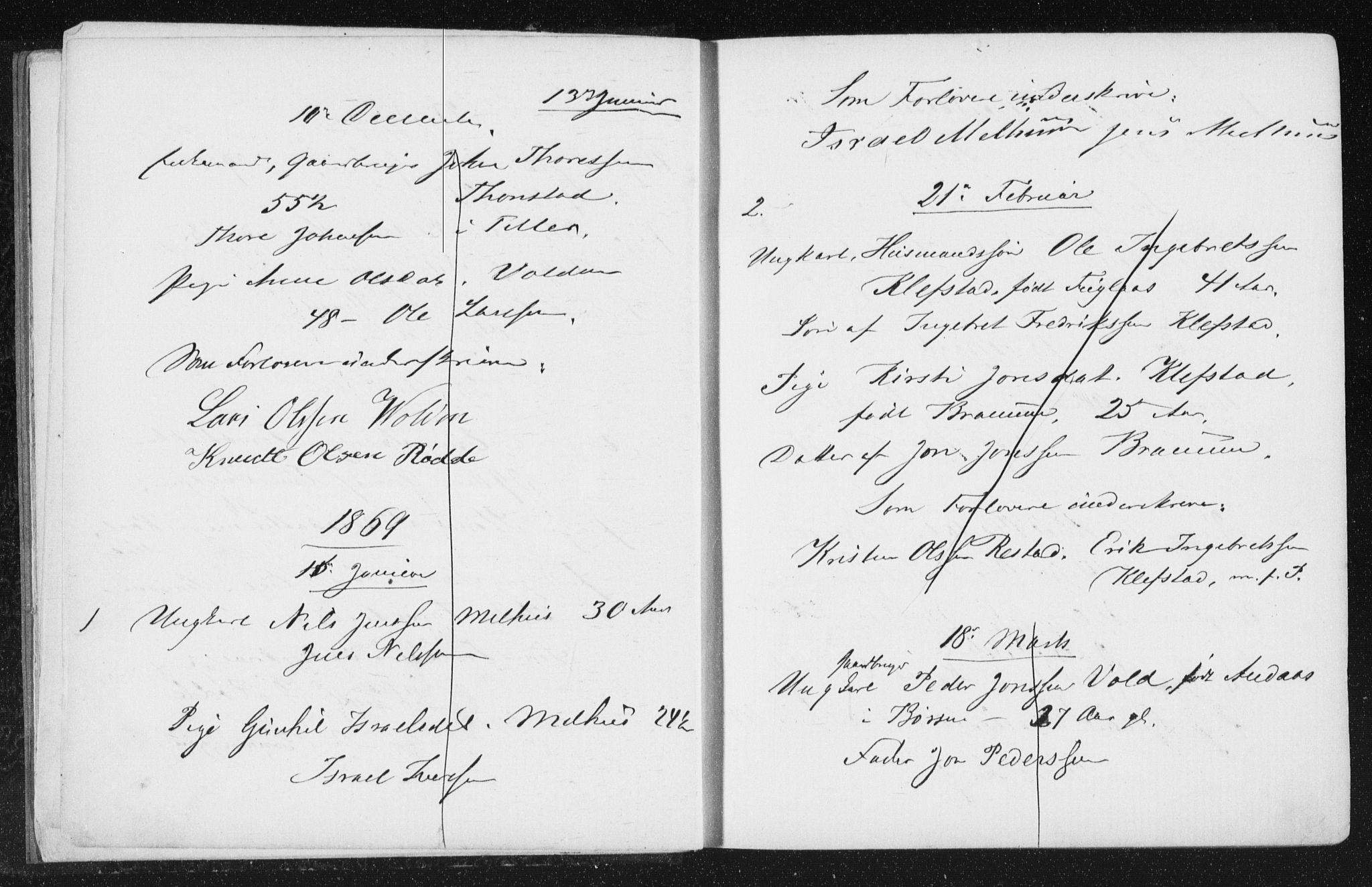 Melhus sokneprestkontor, SAT/A-1141/1/I/I1/I1f/L0010: Banns register no. 691.I.1F10, 1867-1894