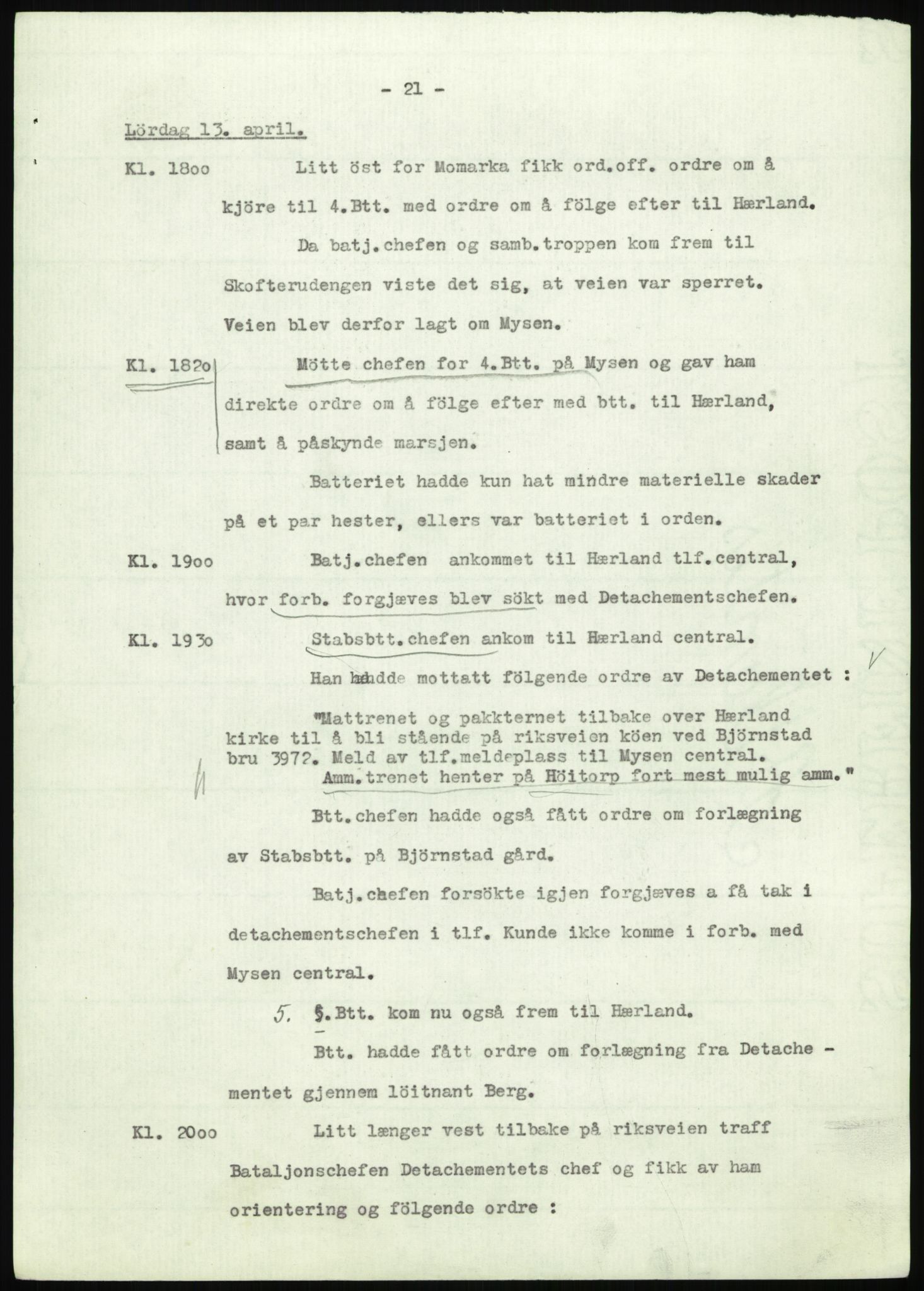 Forsvaret, Forsvarets krigshistoriske avdeling, AV/RA-RAFA-2017/Y/Yb/L0058: II-C-11-161  -  1. Divisjon, 1940, p. 82