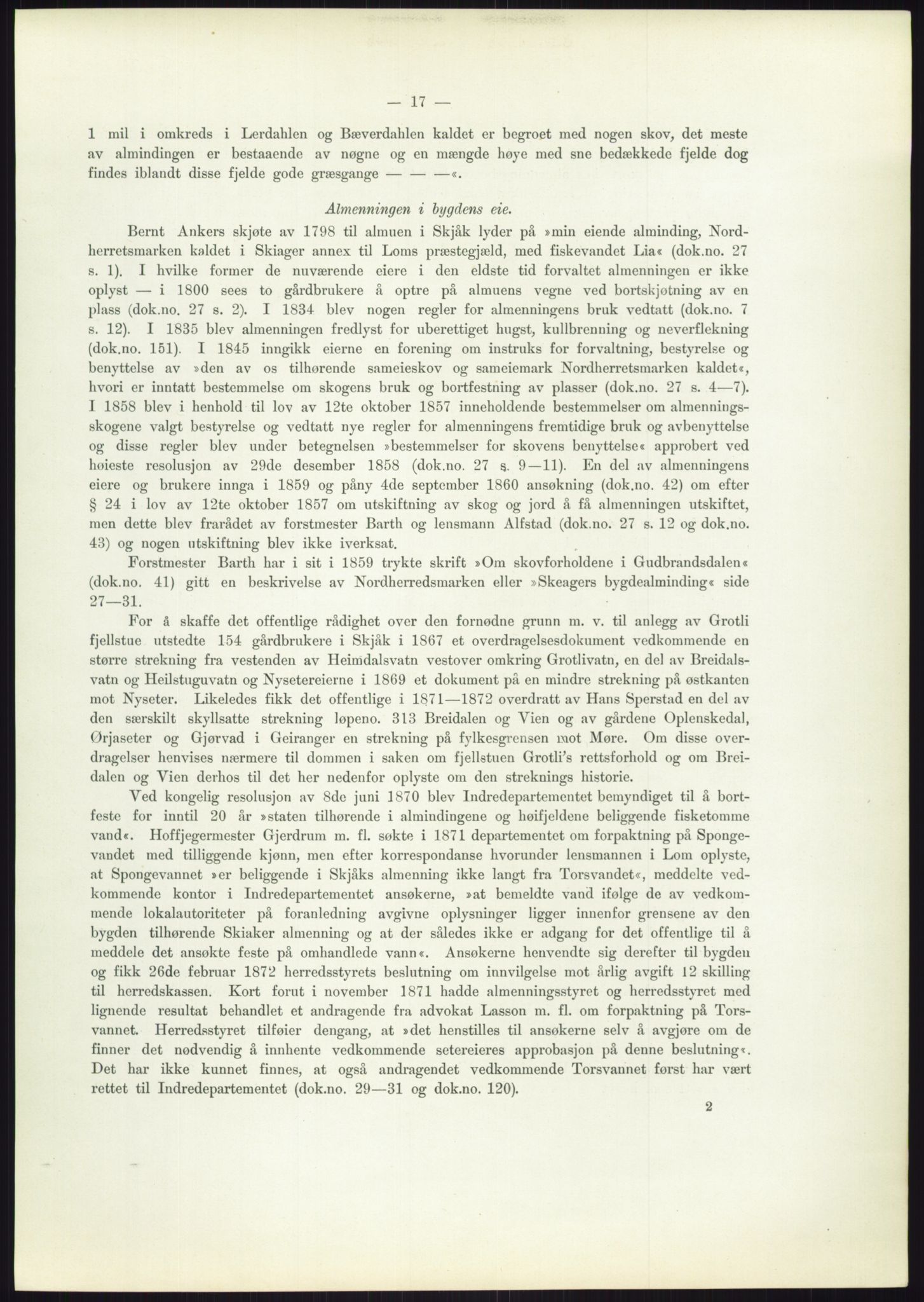 Høyfjellskommisjonen, AV/RA-S-1546/X/Xa/L0001: Nr. 1-33, 1909-1953, p. 2926