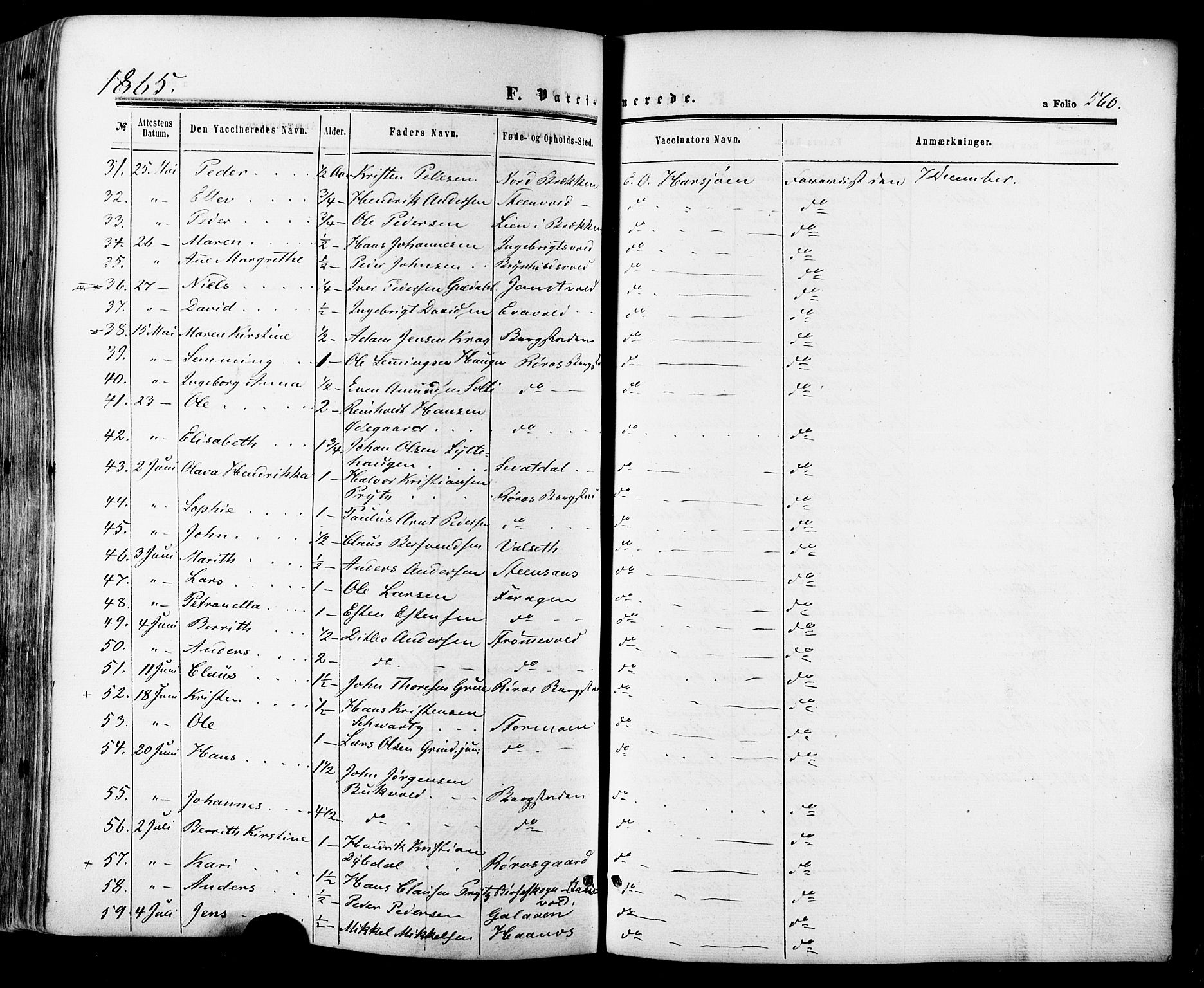 Ministerialprotokoller, klokkerbøker og fødselsregistre - Sør-Trøndelag, SAT/A-1456/681/L0932: Parish register (official) no. 681A10, 1860-1878, p. 560
