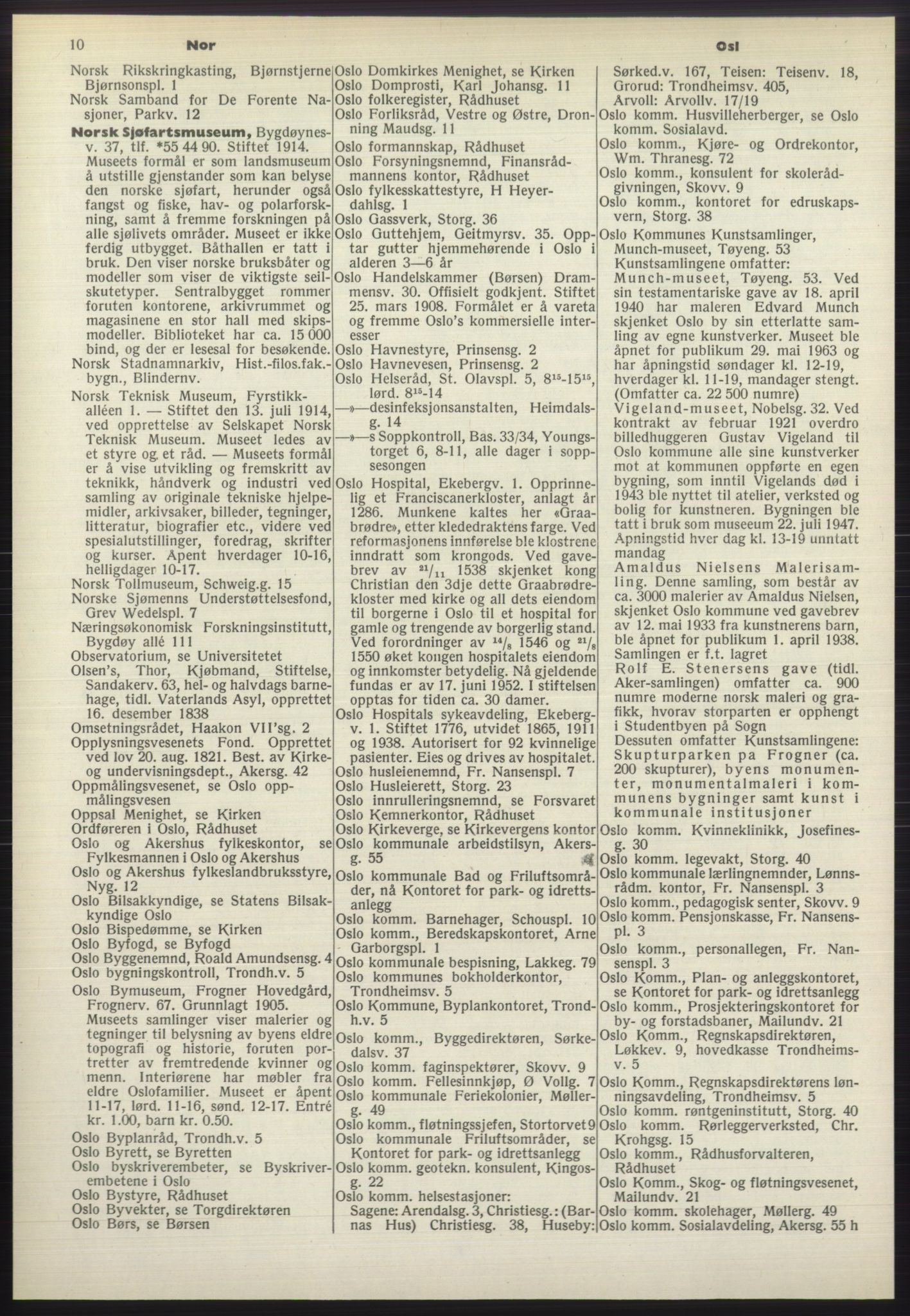 Kristiania/Oslo adressebok, PUBL/-, 1970-1971, p. 10