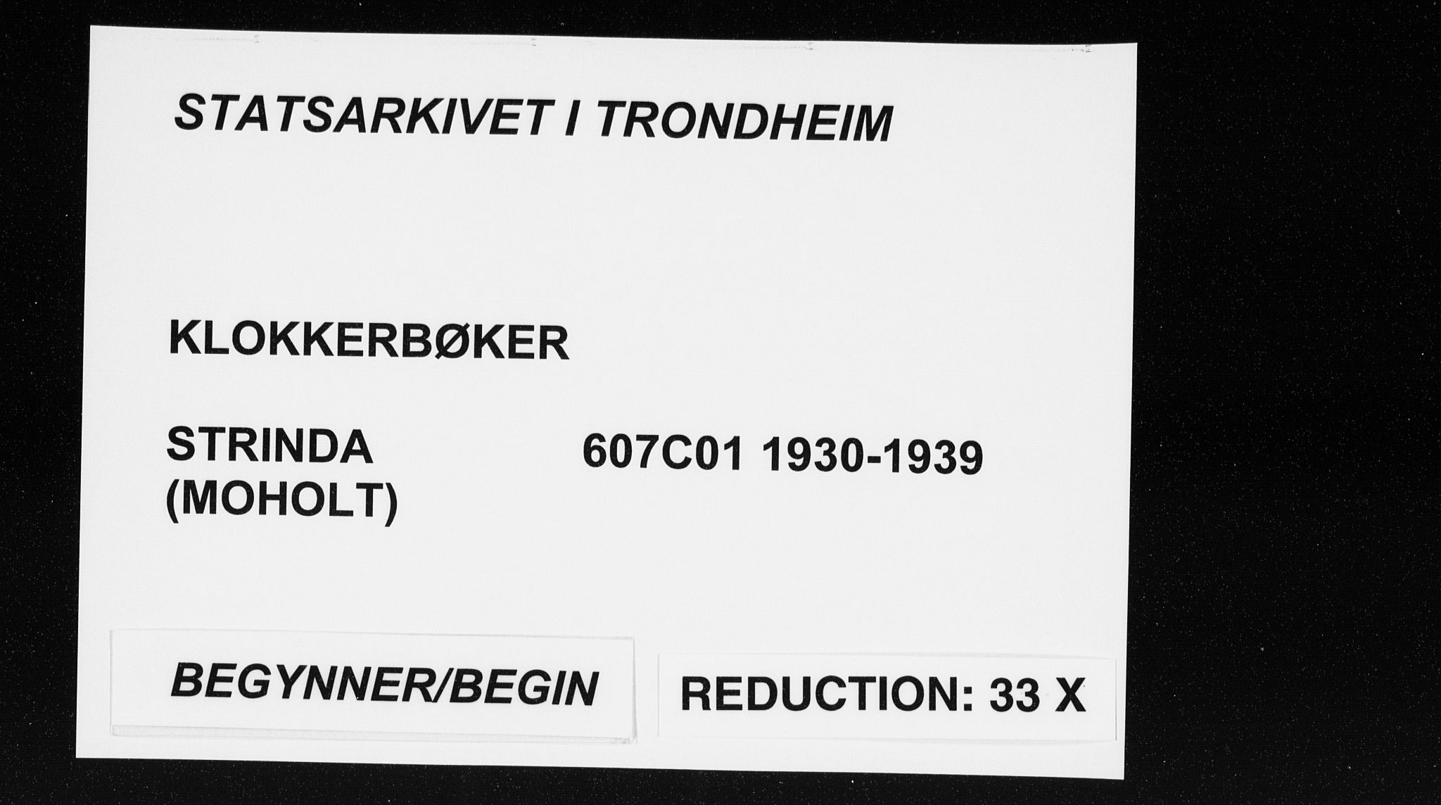 Ministerialprotokoller, klokkerbøker og fødselsregistre - Sør-Trøndelag, SAT/A-1456/607/L0327: Parish register (copy) no. 607C01, 1930-1939