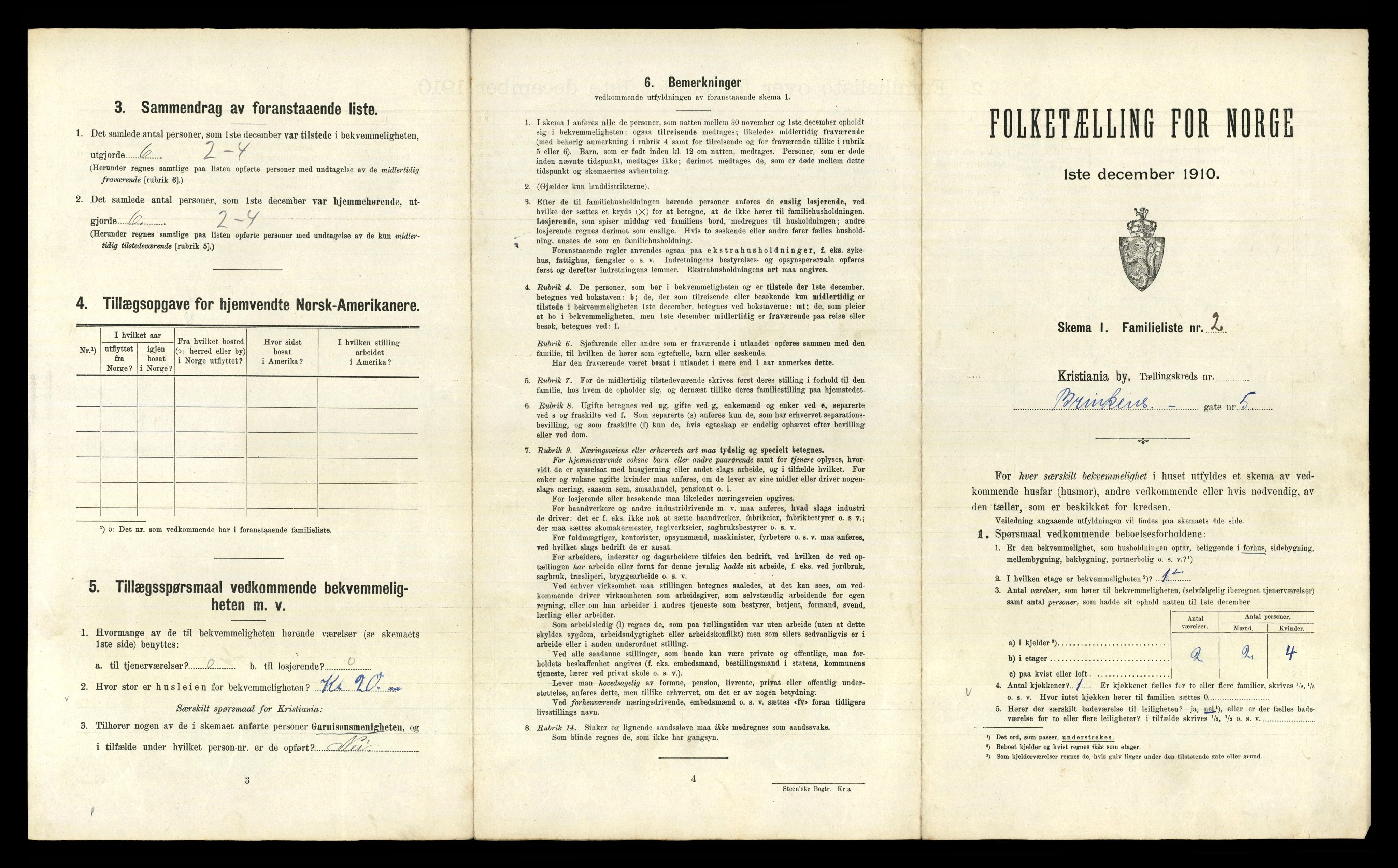 RA, 1910 census for Kristiania, 1910, p. 9925