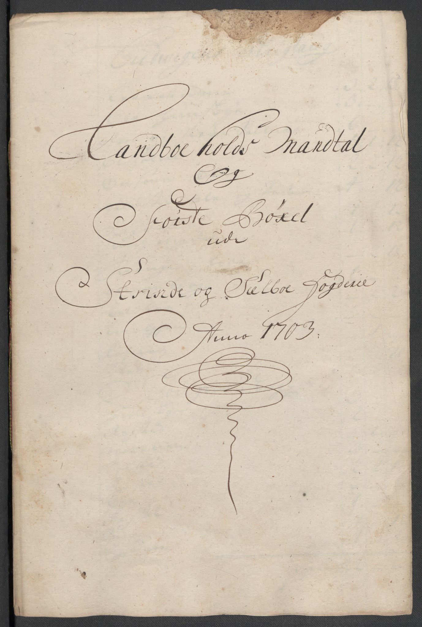 Rentekammeret inntil 1814, Reviderte regnskaper, Fogderegnskap, AV/RA-EA-4092/R61/L4108: Fogderegnskap Strinda og Selbu, 1701-1703, p. 413