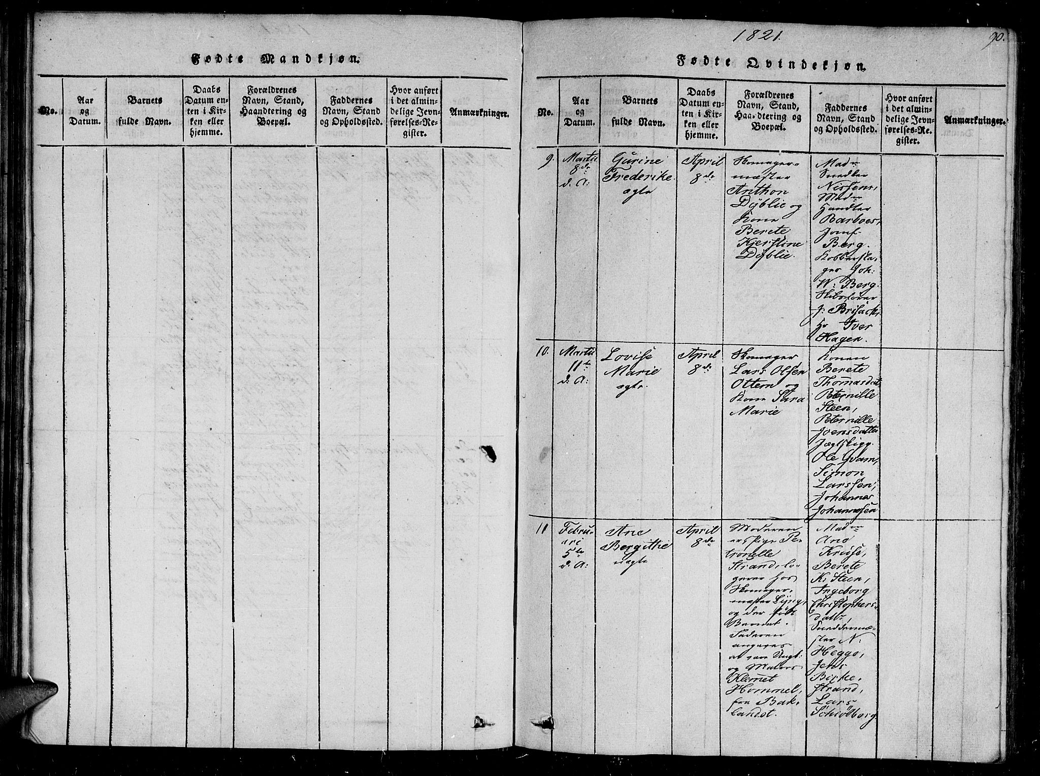 Ministerialprotokoller, klokkerbøker og fødselsregistre - Sør-Trøndelag, AV/SAT-A-1456/602/L0107: Parish register (official) no. 602A05, 1815-1821, p. 90