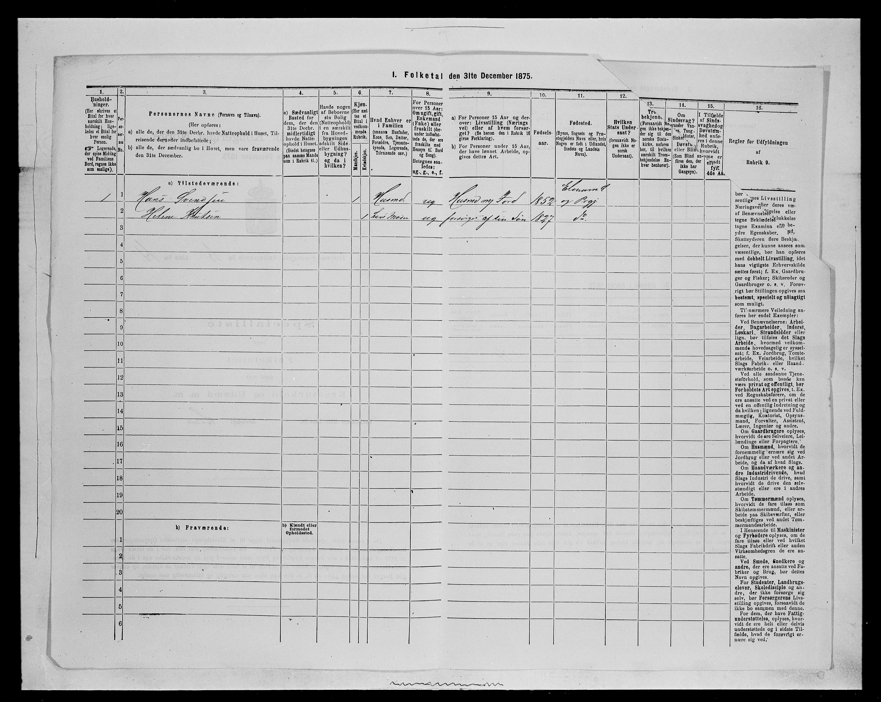 SAH, 1875 census for 0427P Elverum, 1875, p. 2517