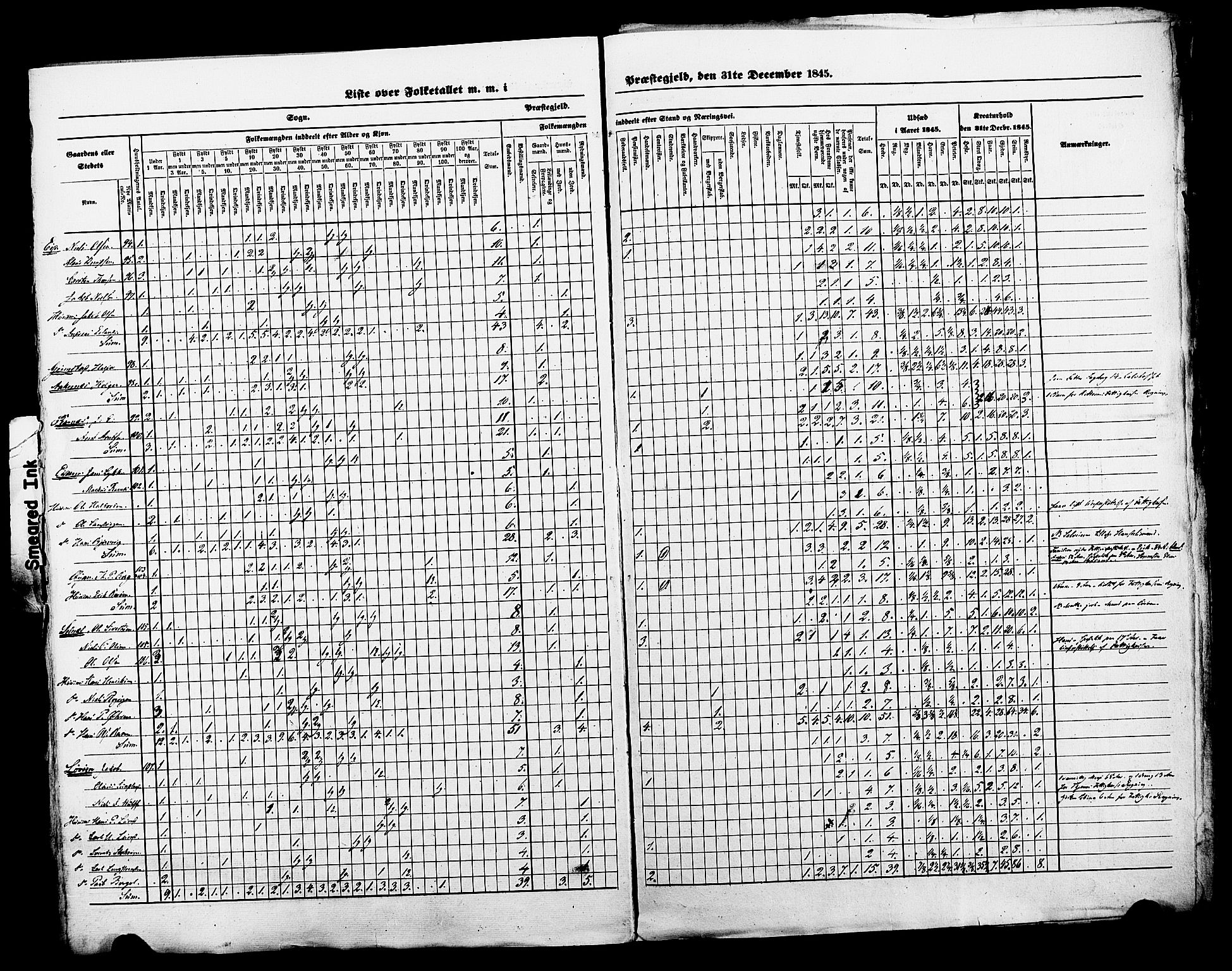 , Census 1845 for Åfjord, 1845, p. 8