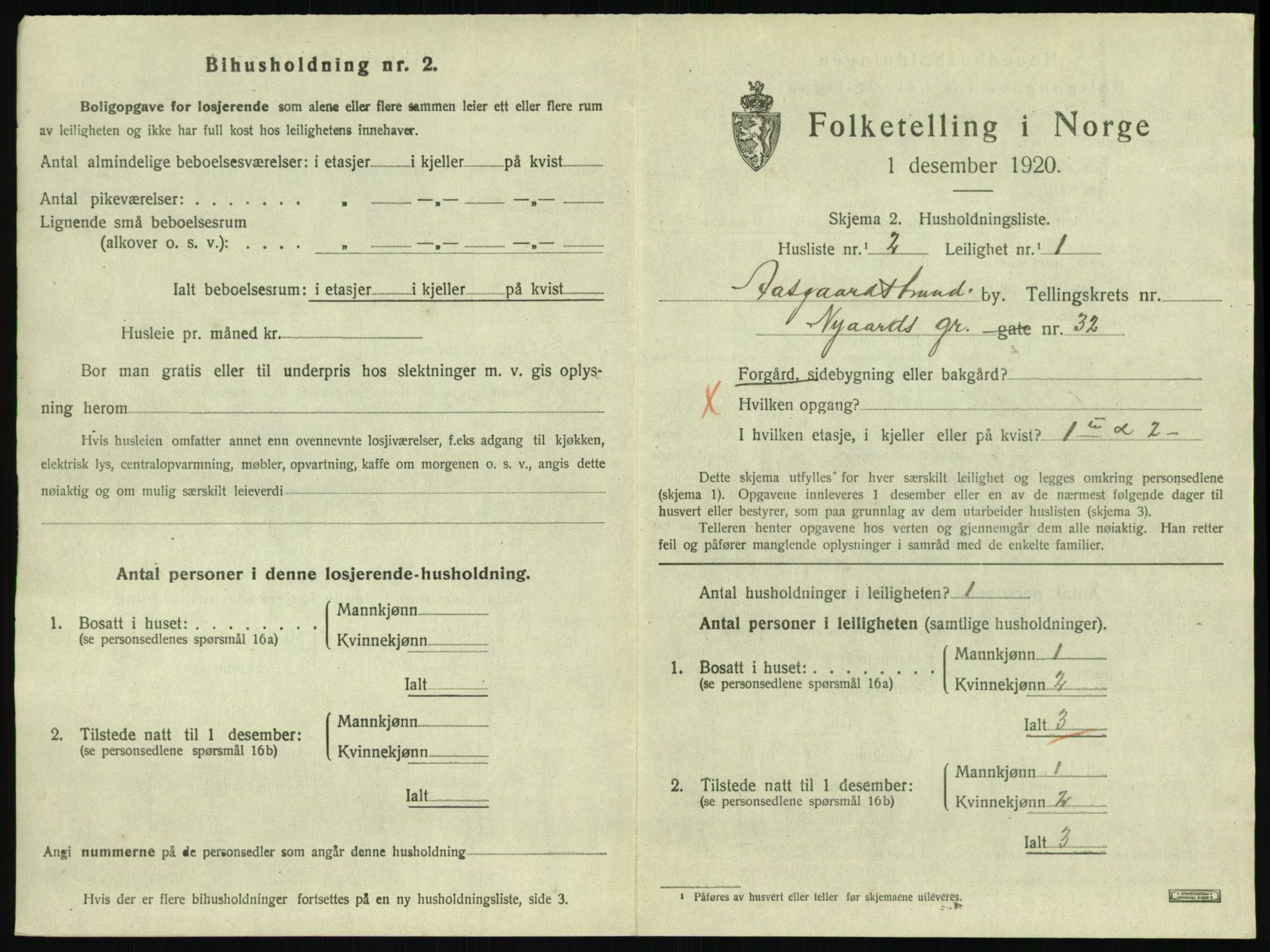 SAKO, 1920 census for Åsgårdstrand, 1920, p. 303