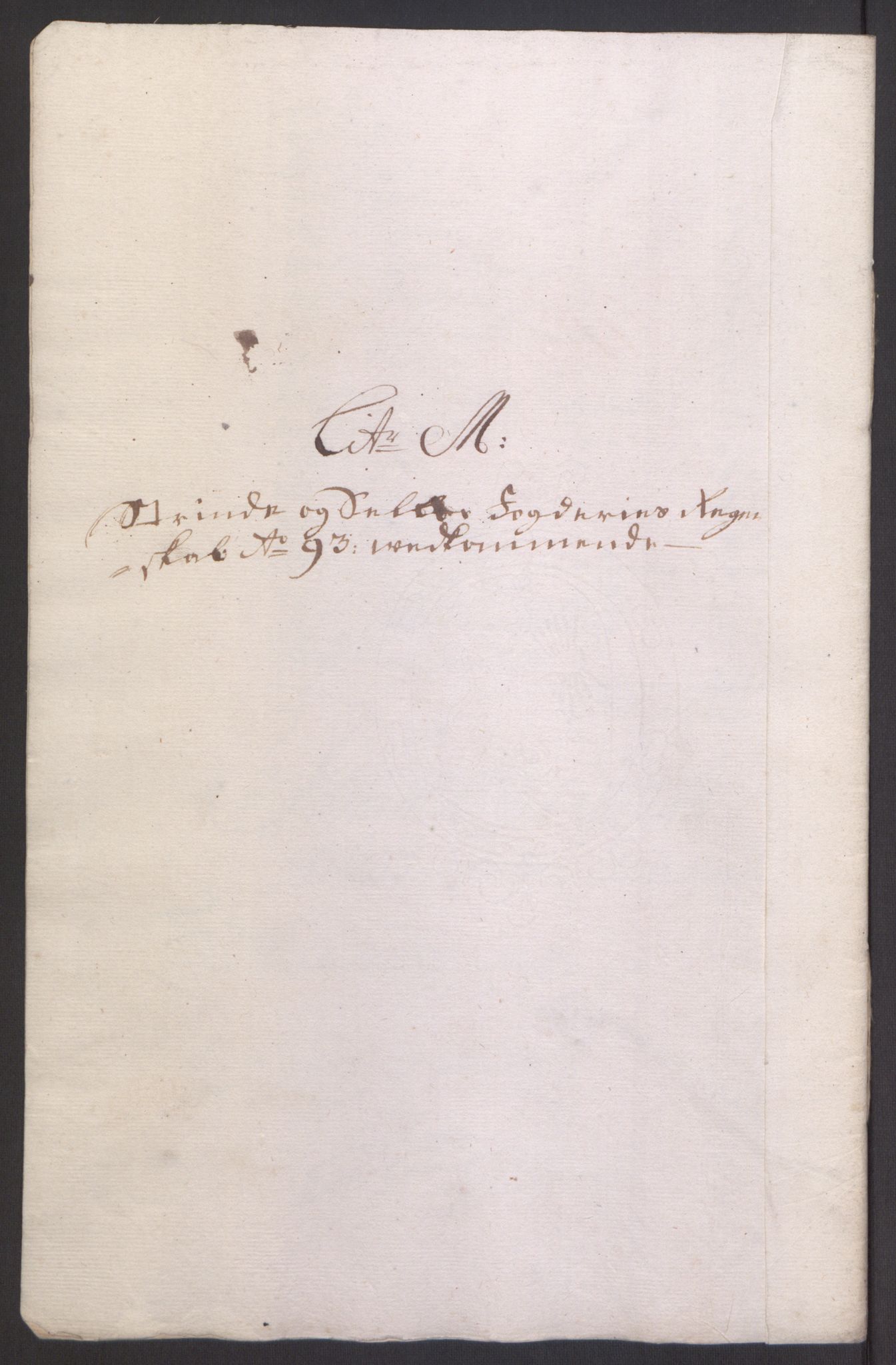 Rentekammeret inntil 1814, Reviderte regnskaper, Fogderegnskap, AV/RA-EA-4092/R61/L4104: Fogderegnskap Strinda og Selbu, 1693-1694, p. 133