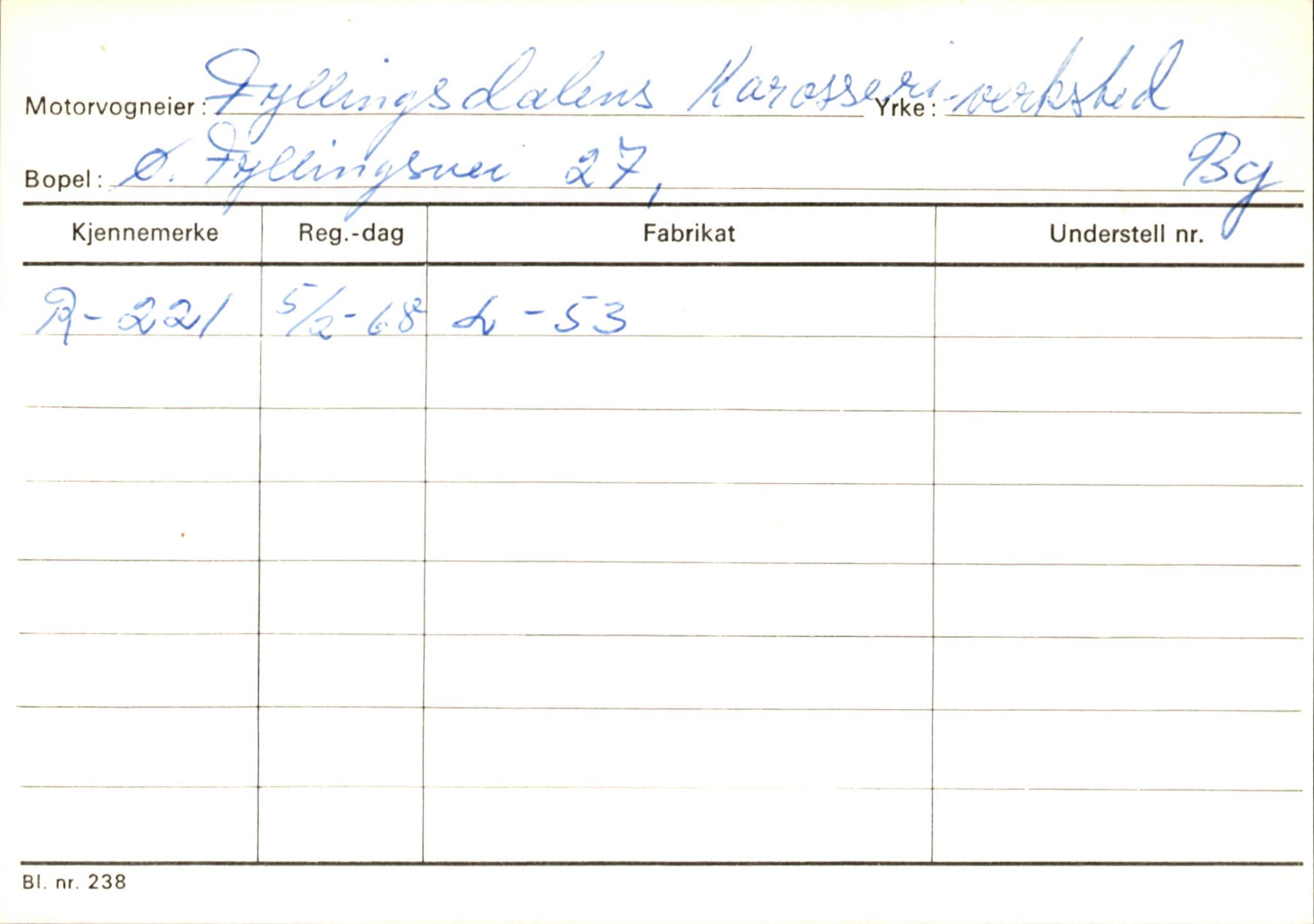 Statens vegvesen, Hordaland vegkontor, AV/SAB-A-5201/2/Ha/L0015: R-eierkort F-G, 1920-1971, p. 97