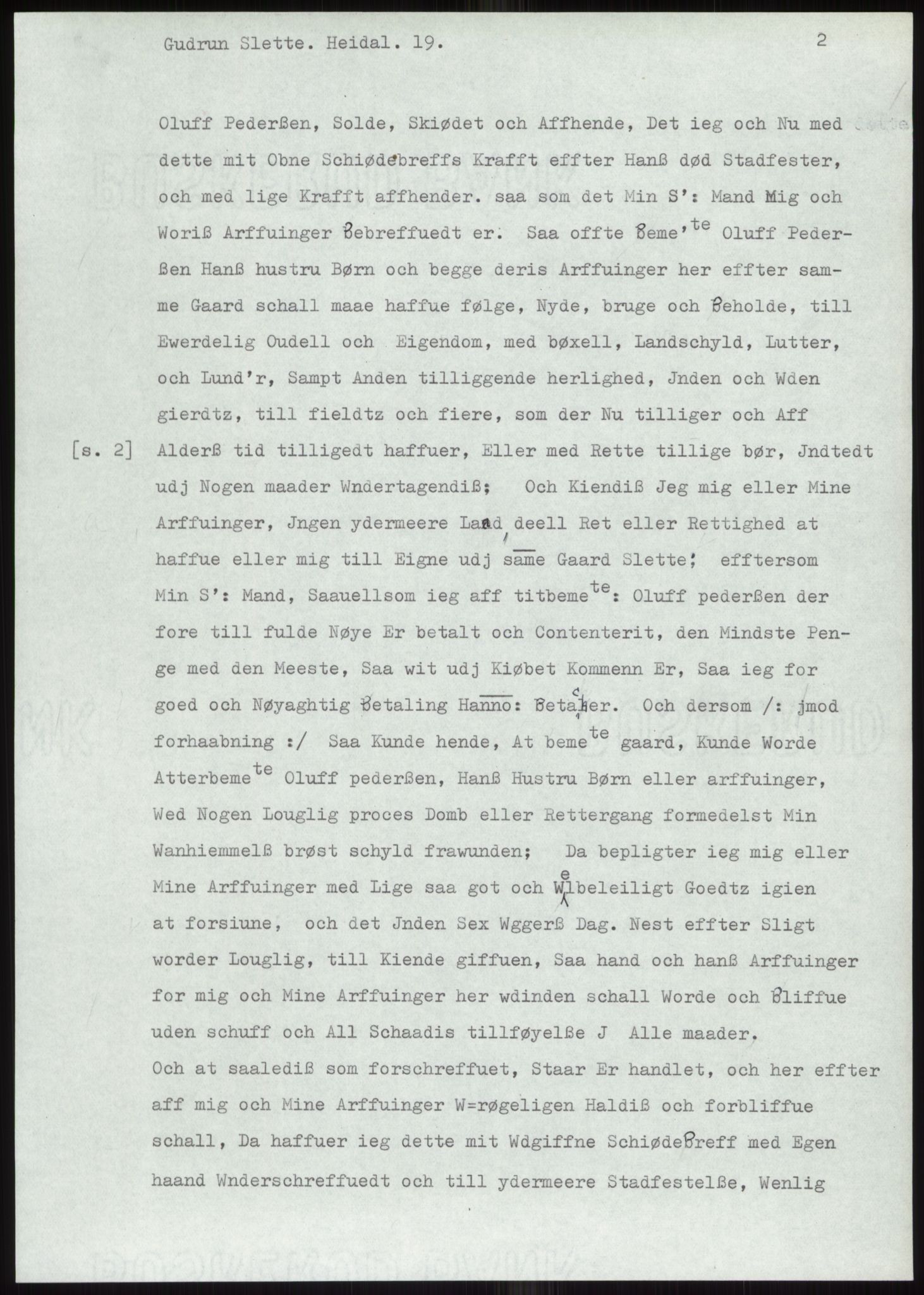 Samlinger til kildeutgivelse, Diplomavskriftsamlingen, AV/RA-EA-4053/H/Ha, p. 49